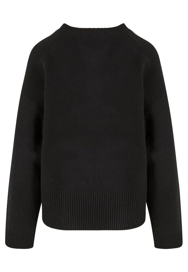 Urban Classics - Ladies Soft Oversized Black - Pullover Affordable Sale Online