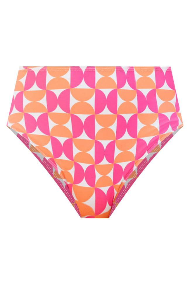 Diamond Girl in Geometric Glam Bikini Bottoms FINAL SALE Cheap Sale Footlocker Finishline