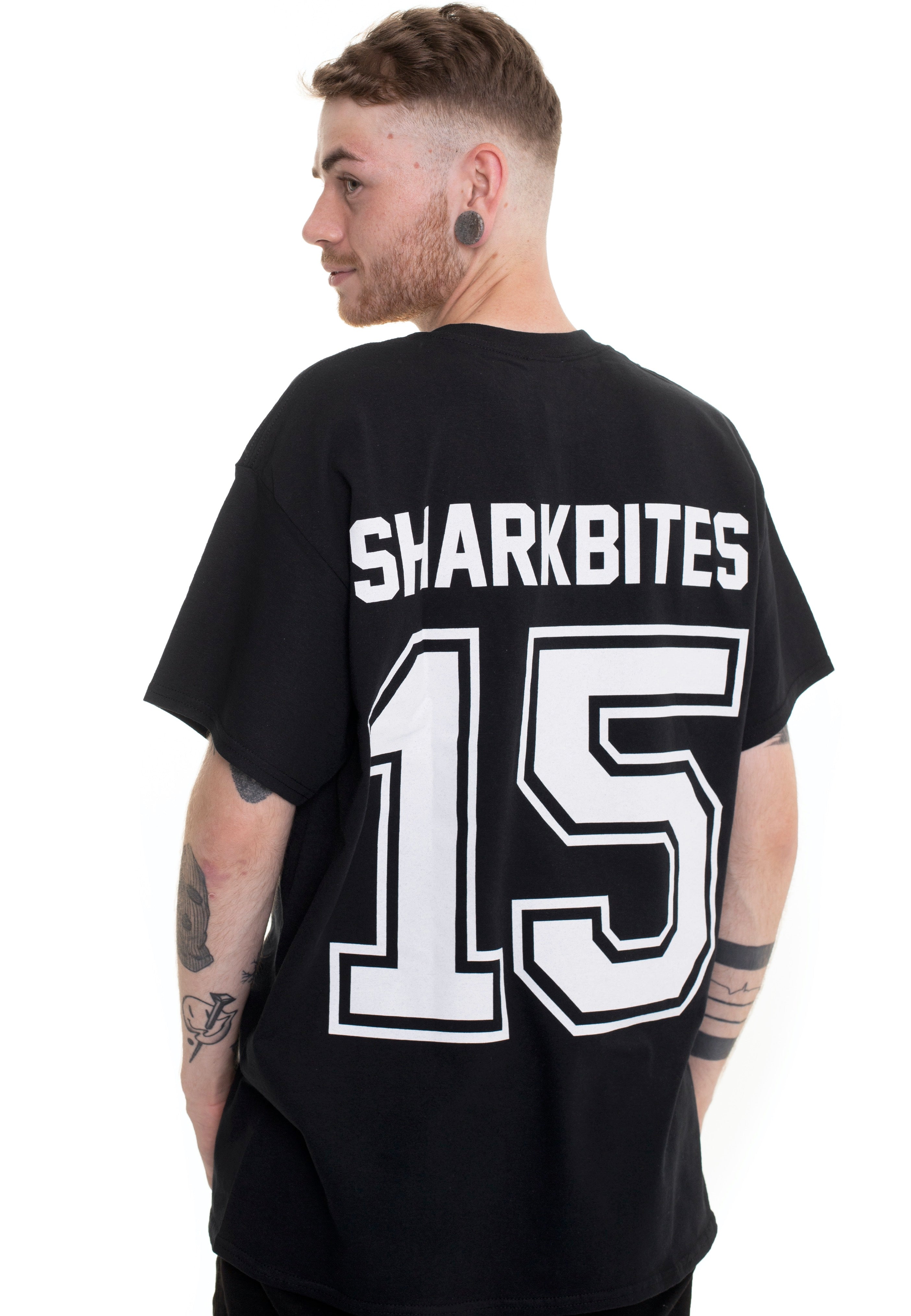 Anchors & Hearts - Sharkbites - T-Shirt Discount Authentic Online