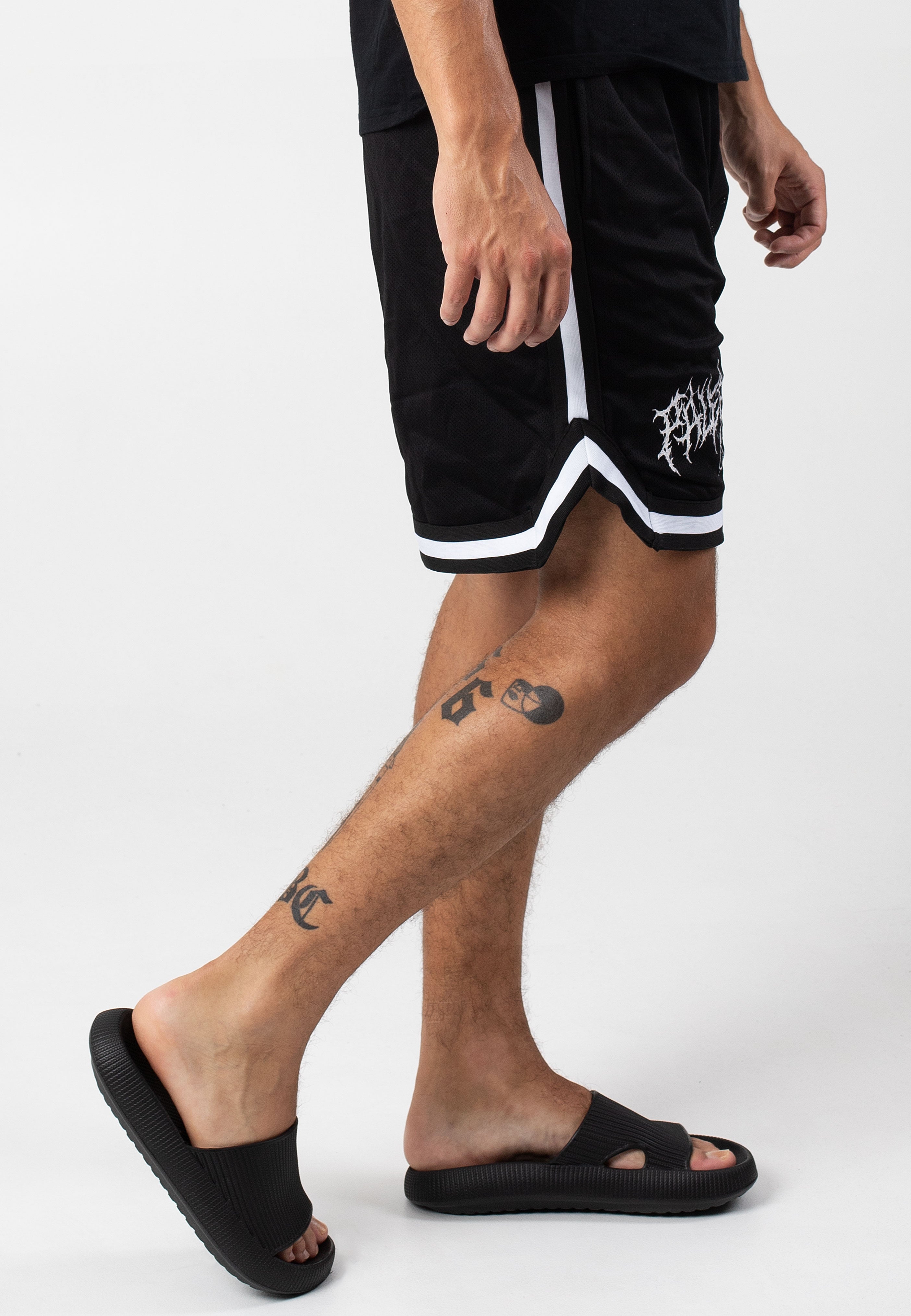 Paleface Swiss - Logo Striped - Shorts Nicekicks Cheap Pice