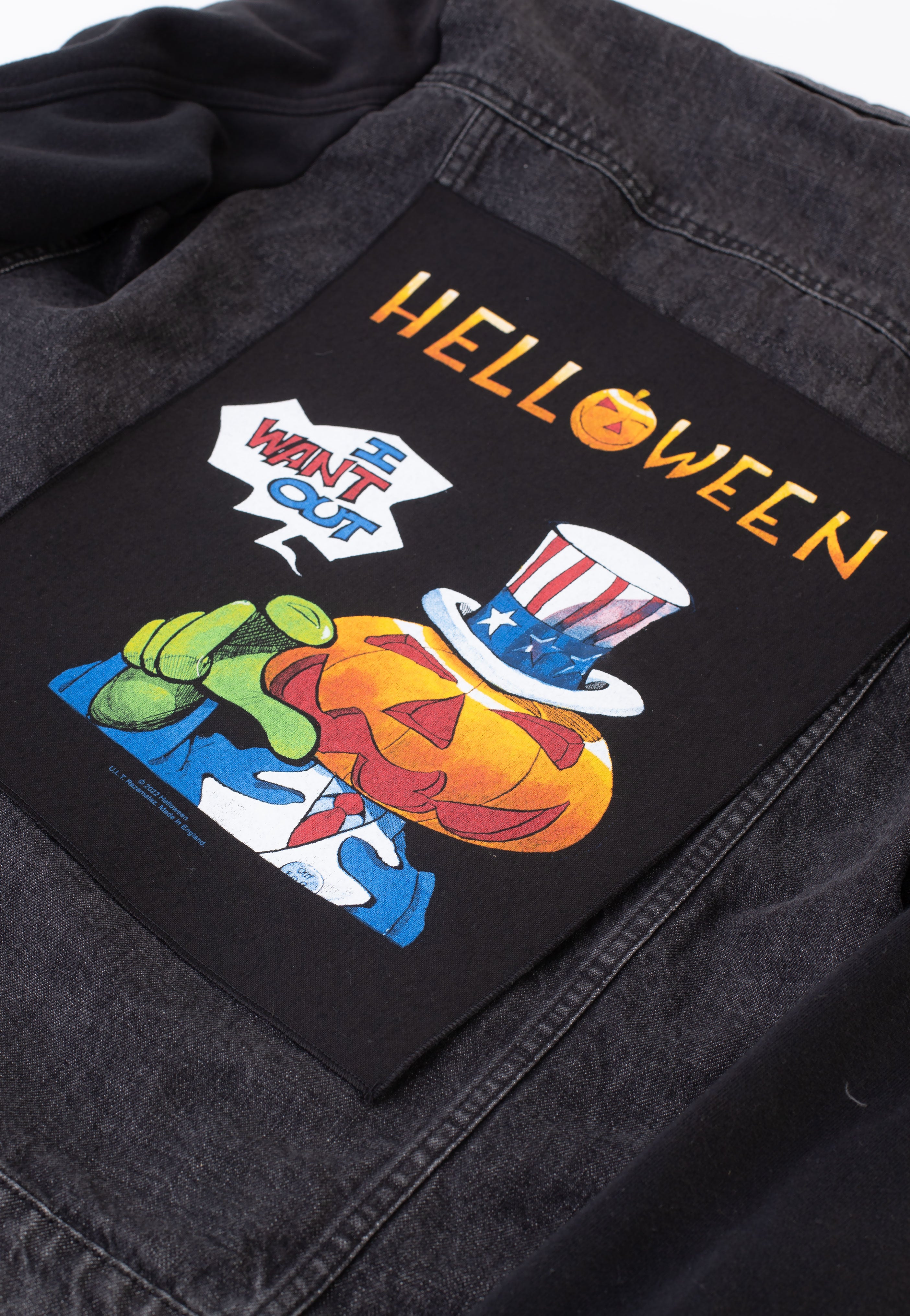 Helloween - I Want Out - Backpatch Inexpensive