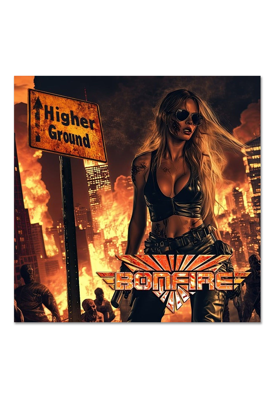 Bonfire - Higher Ground - Vinyl Limited Edition Sale Online