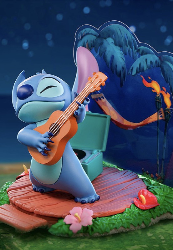 Lilo & Stitch - Stitch Guitar - Figure Huge Surprise For Sale