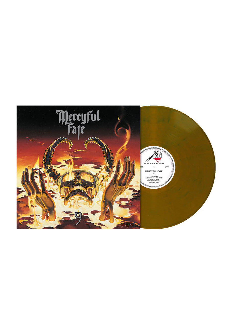 Mercyful Fate - 9 (Ri) Yellow Ochre Blue - Colored Vinyl Sale With Mastercard