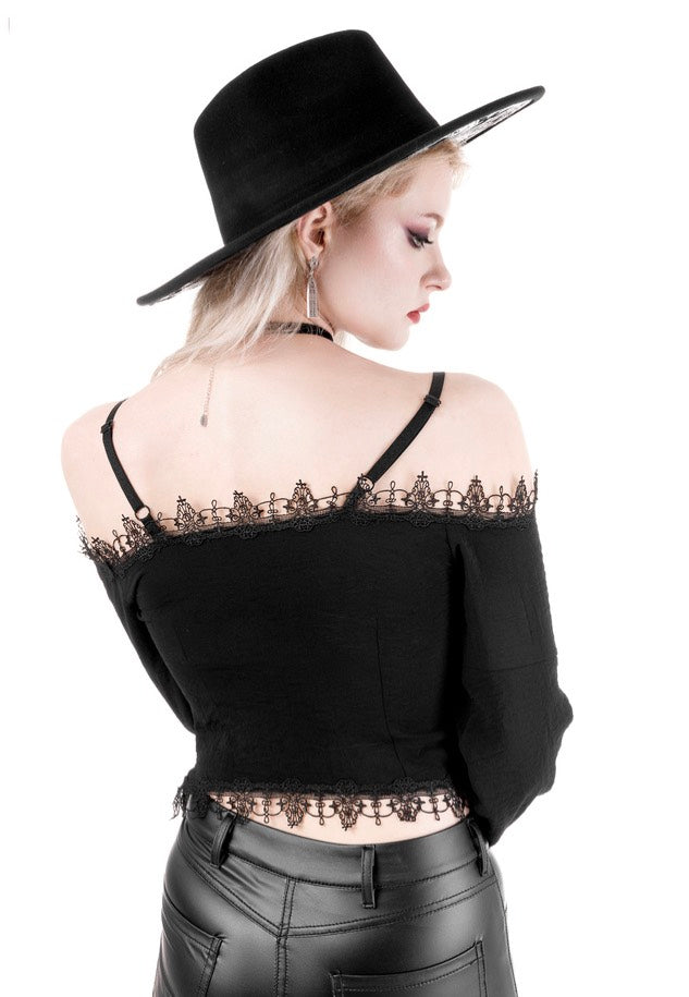 Restyle - Delphyne Black - Top Free Shipping Outlet