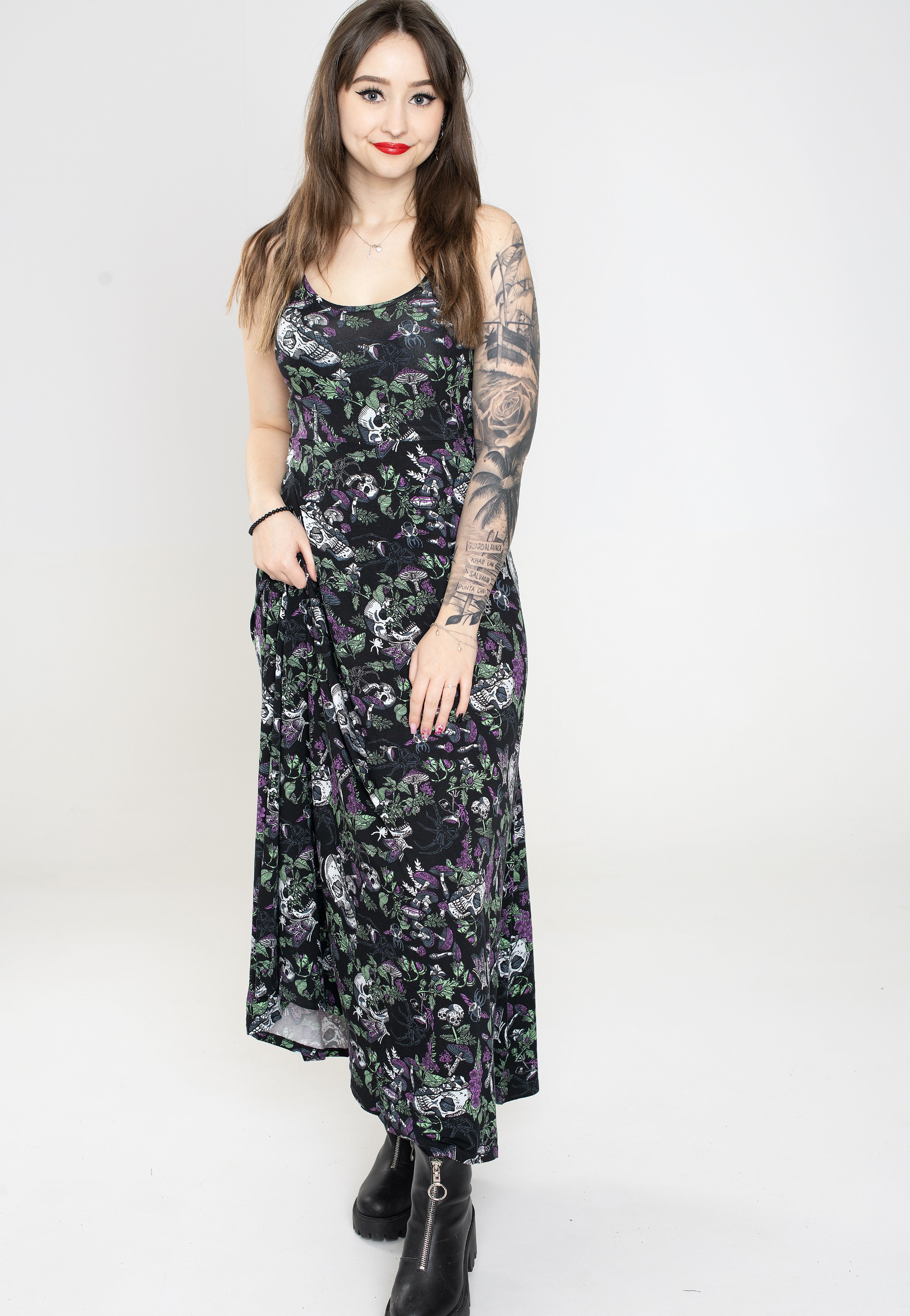 Sourpuss Clothing - Garden Witch Black - Dress Sale With Credit Card