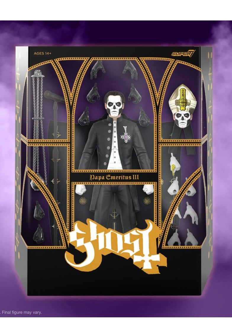 Ghost - Papa Emeritus III Ultimates - Figure Cheap Real Authentic