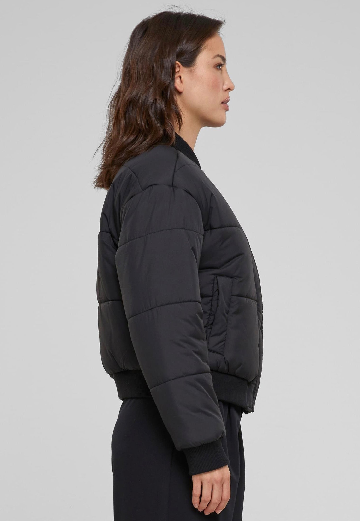 Urban Classics - Ladies Puffer Black - Jacket Clearance Good Selling