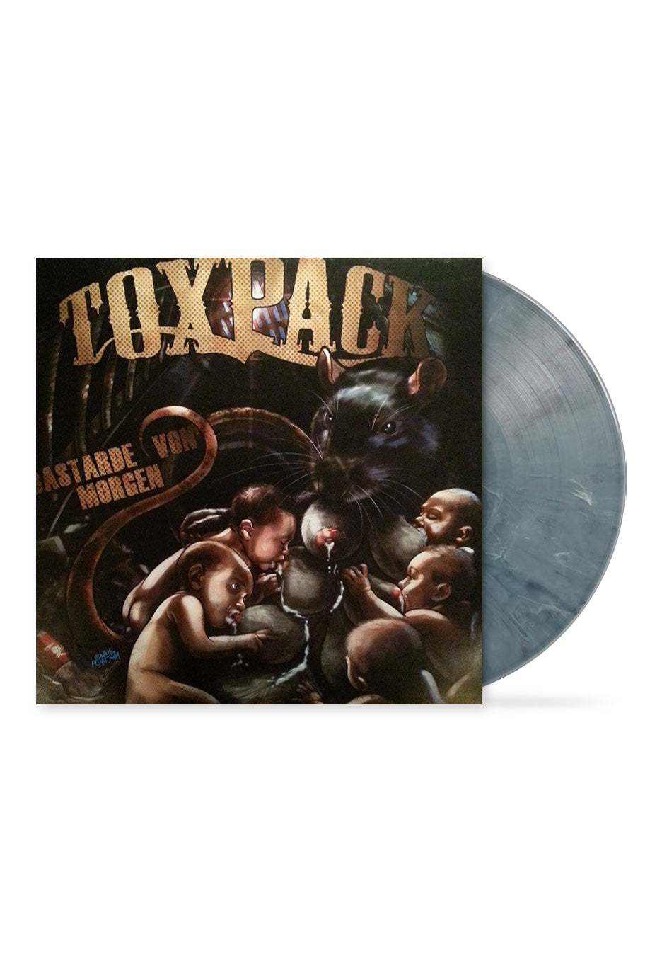 Toxpack - Bastarde Von Morgen Ltd. Blue/Grey - Marbled Vinyl View For Sale