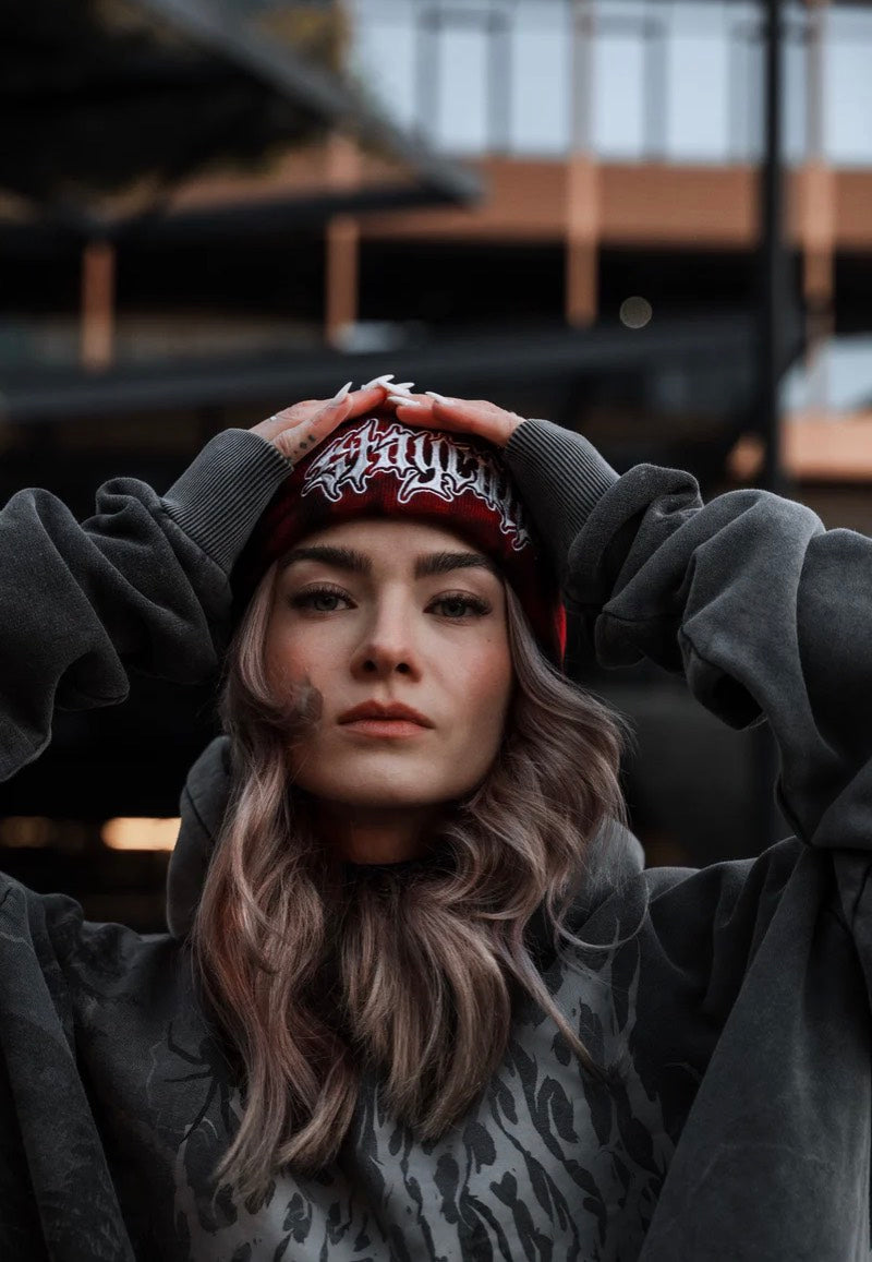 Stay Cold Apparel - Acid Rain Red - Beanie 2025 New Sale Online