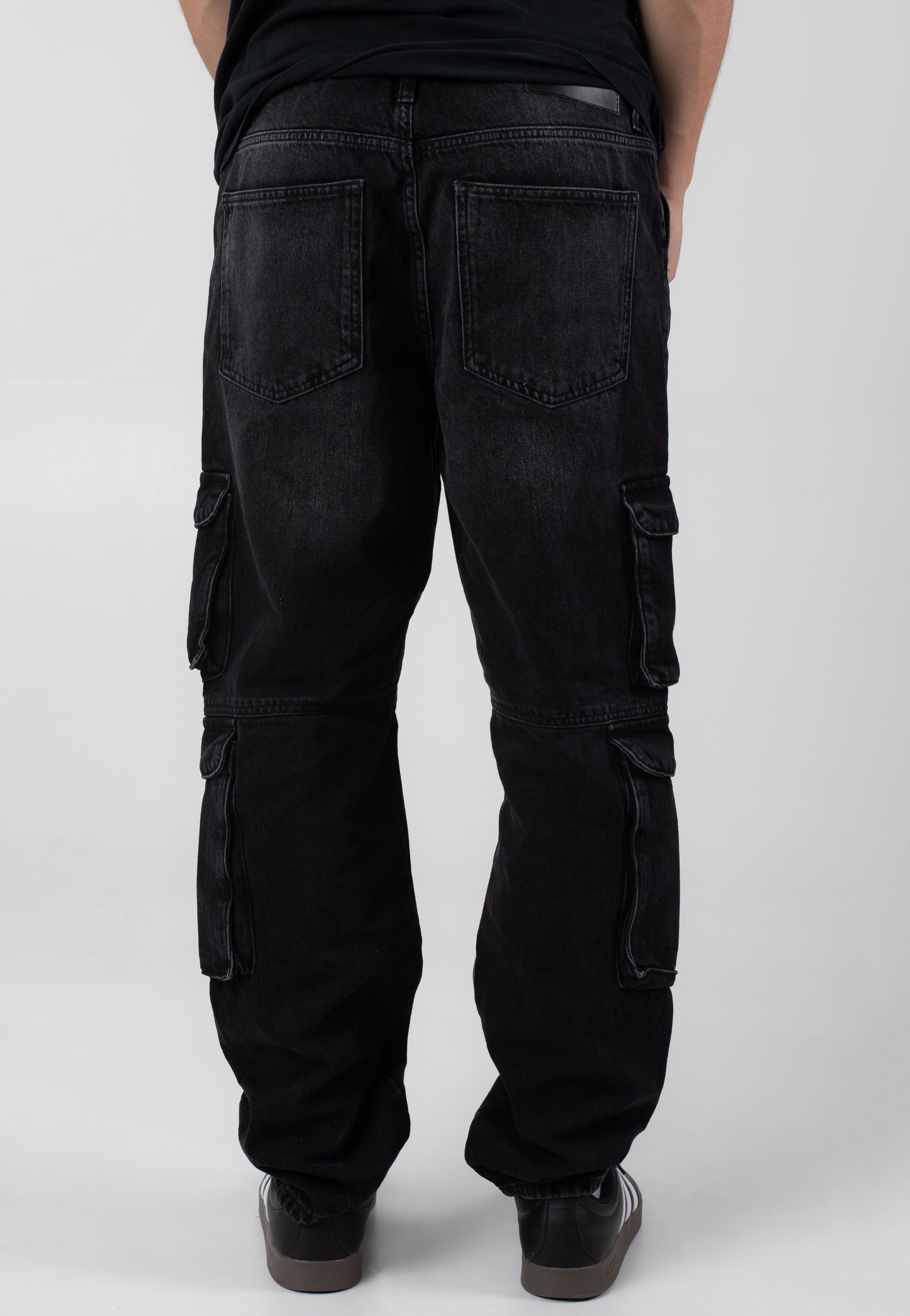 Only & Sons - Edge Str Cargo Washed Black - Jeans Cheap In China