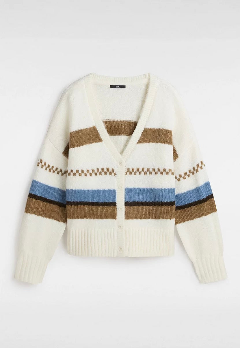 Vans - Valerie Stripe Marshmallow - Cardigan Purchase For Sale