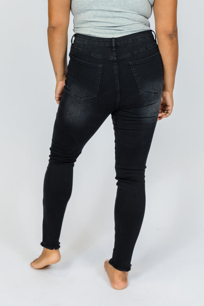 Chelsie Black Skinny Jeans Cheap For Nice