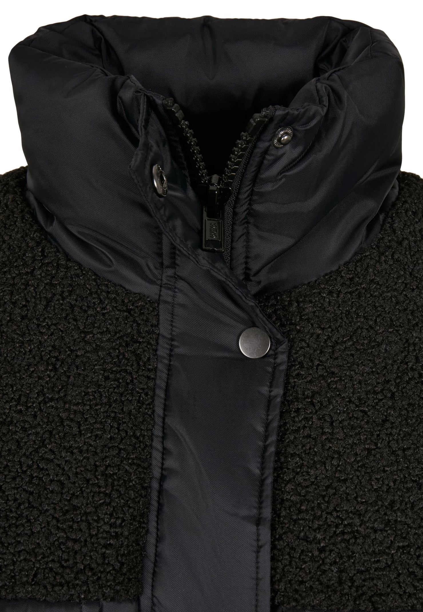 Urban Classics - Sherpa Mix Black - Jacket Clearance Classic