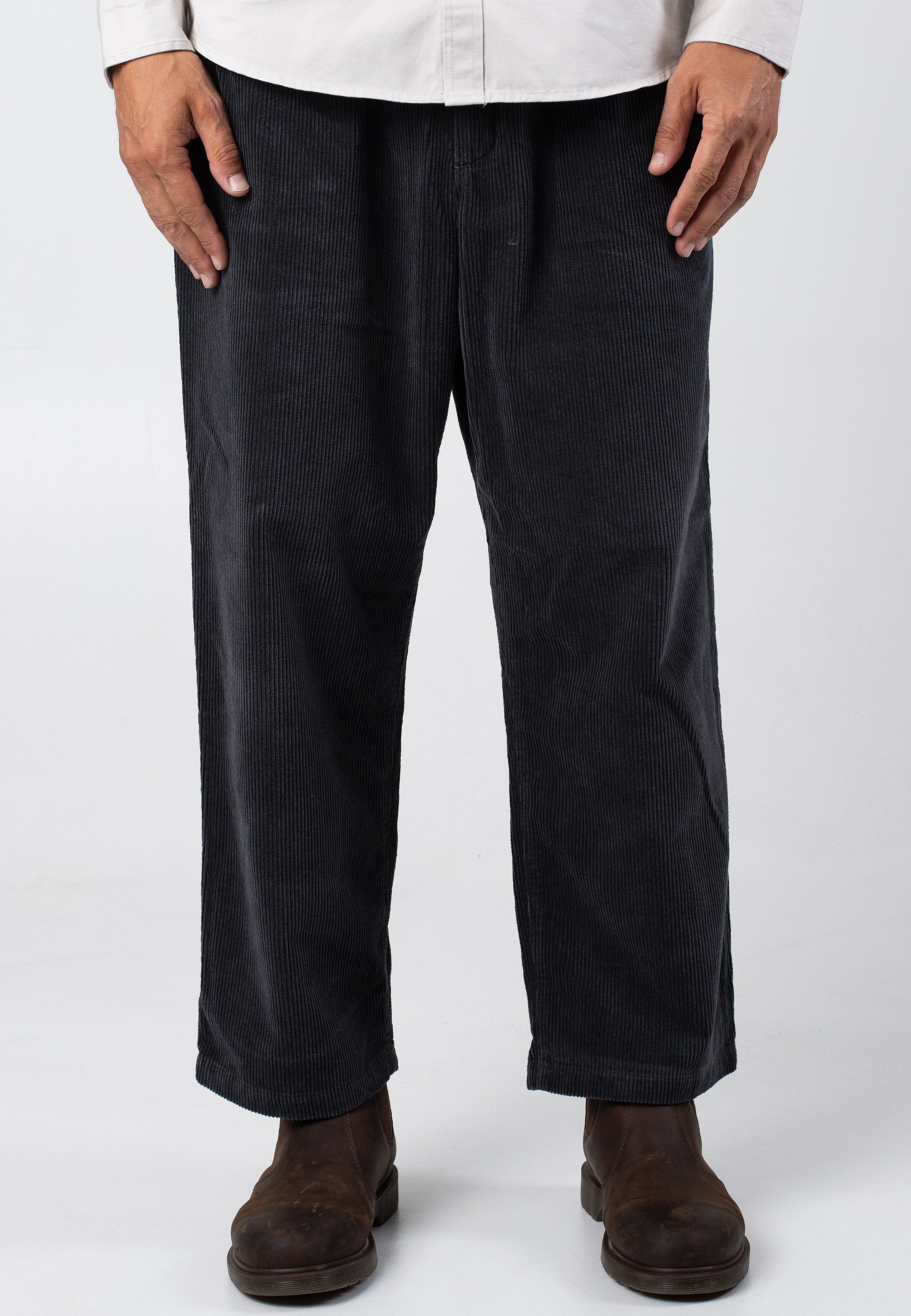 Carhartt WIP - Evan Rinsed Graphite - Pants New Online