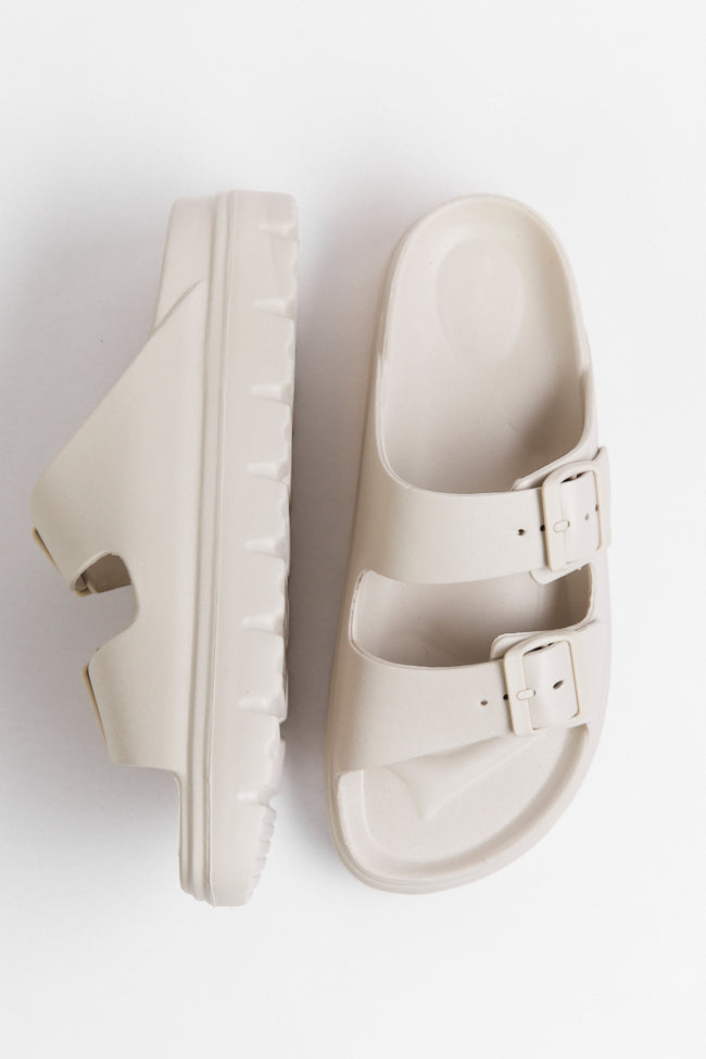 Johanna Ivory Sandals Store Sale Online