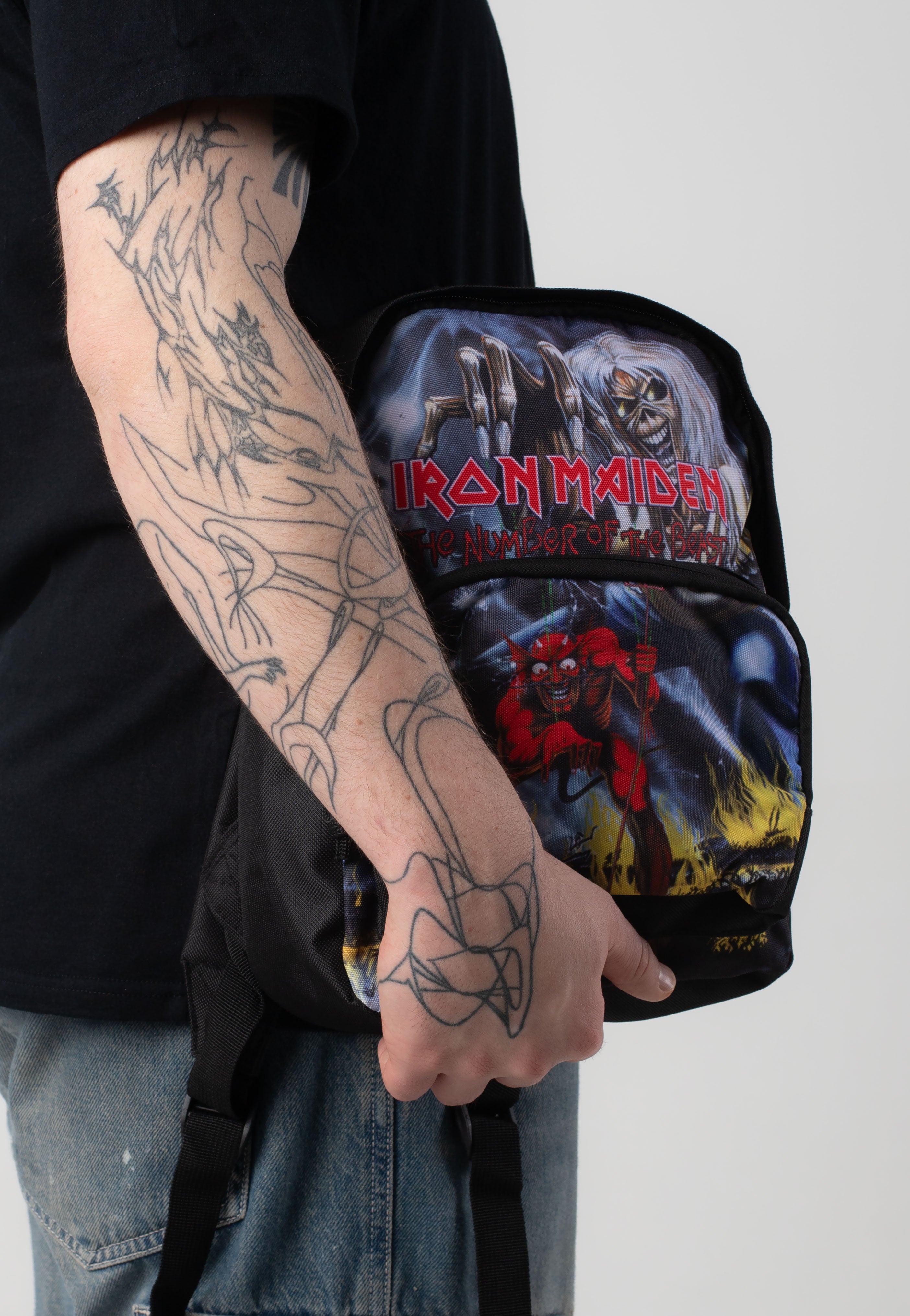 Iron Maiden - Number Of The Beast Mini - Backpack Buy Online Cheap