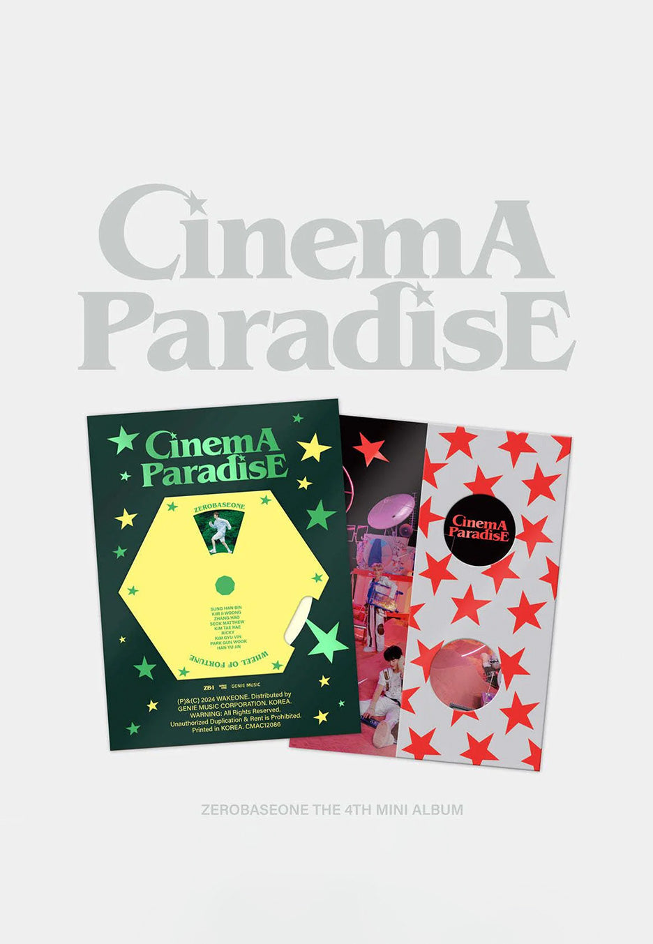 ZEROBASEONE - Cinema Paradise - CD Discount Get To Buy