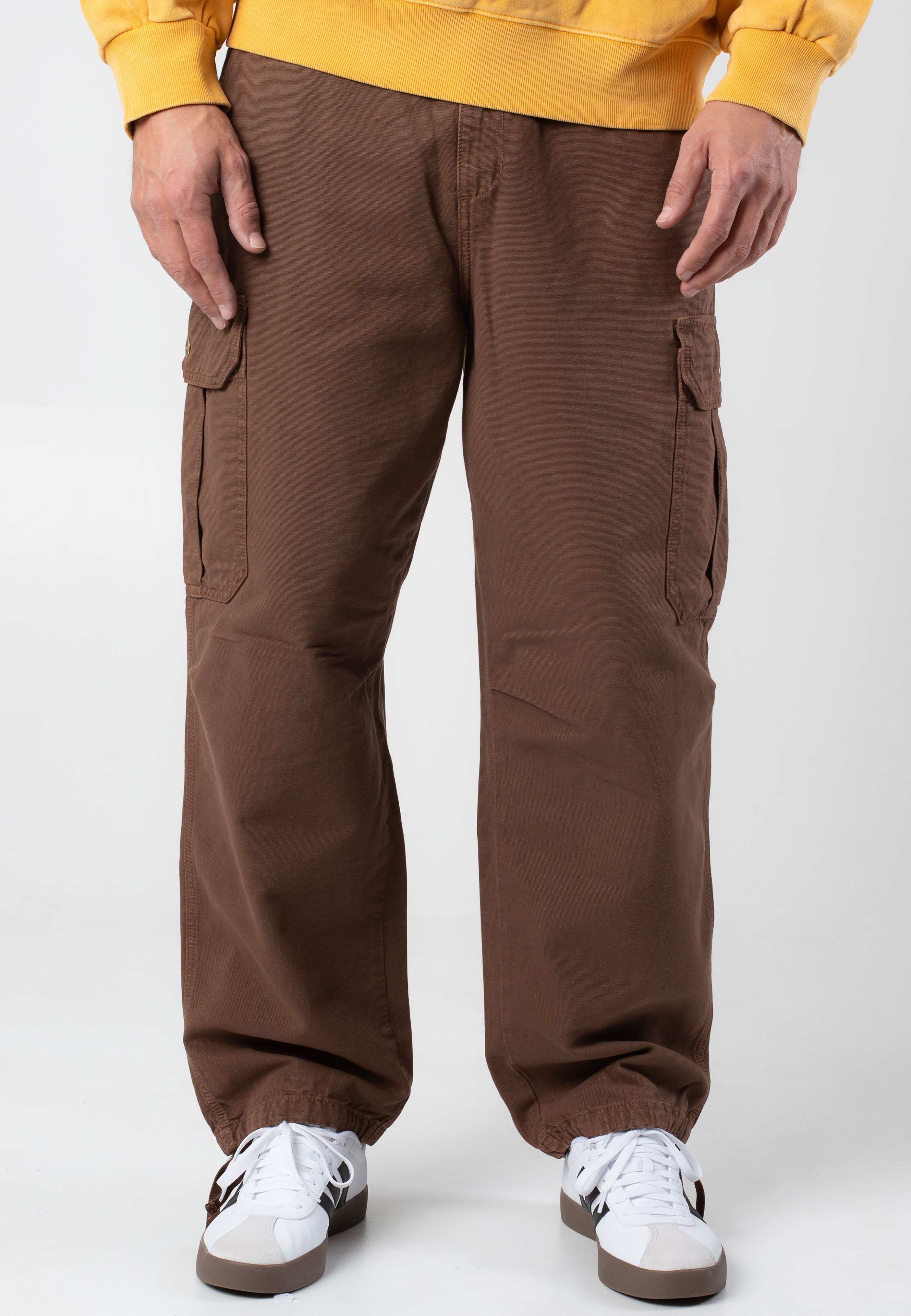 Carhartt WIP - Stanton Cargo Stone Dyed Chocolate - Pants Outlet Explore