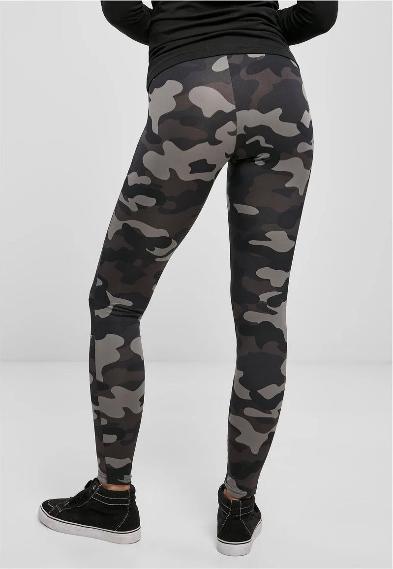 Urban Classics - Ladies Tech Mesh Darkcamo/Black - Leggings Pices Online