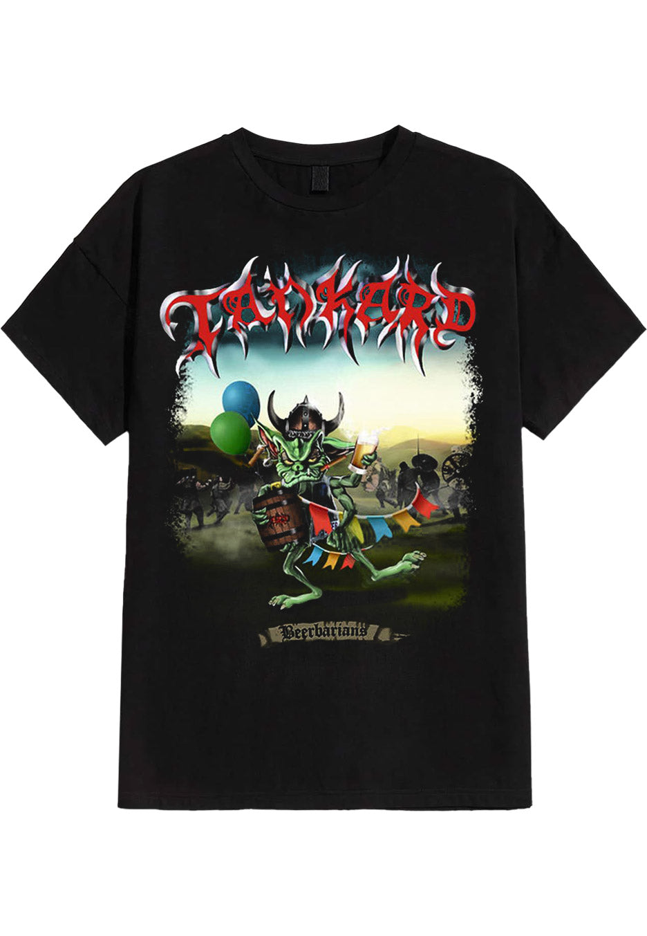 Tankard - Beerbarians Tourshirt - T-Shirt Discount Shop For