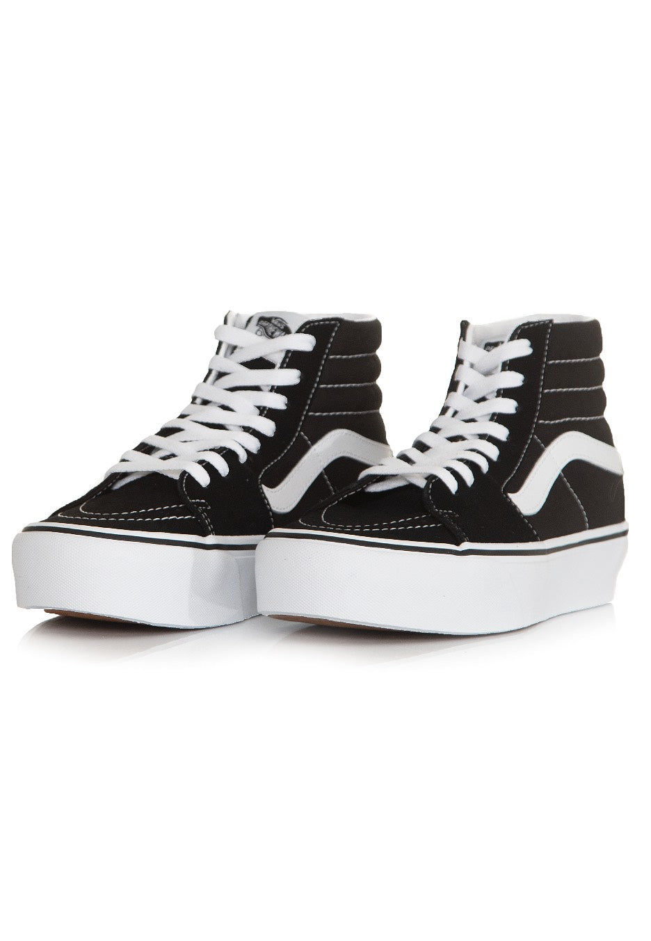 Vans - Sk8 Hi Platform 2.0 Black/True White - Girl Shoes Free Shipping 100% Original