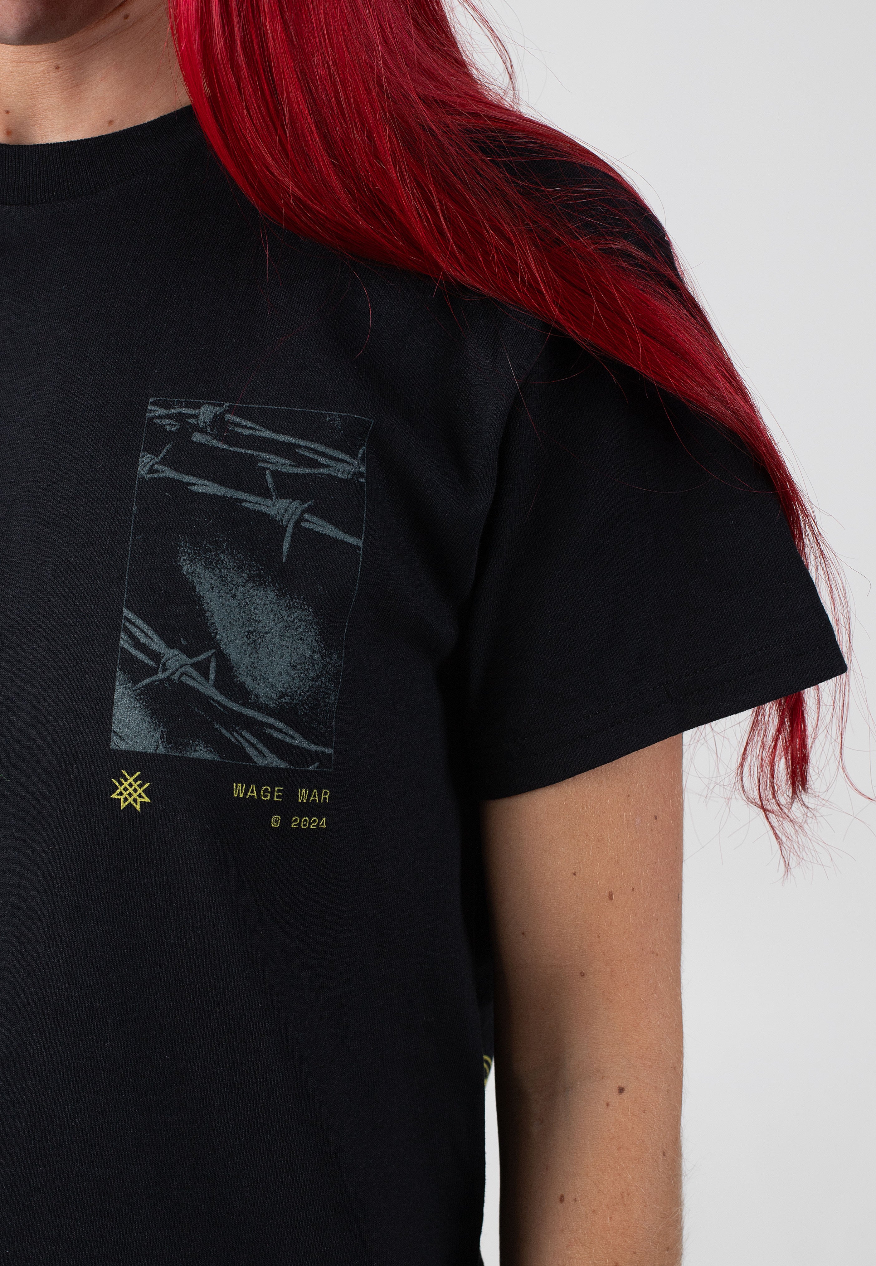 Wage War - Barbed Blur - T-Shirt 2025 Unisex Online