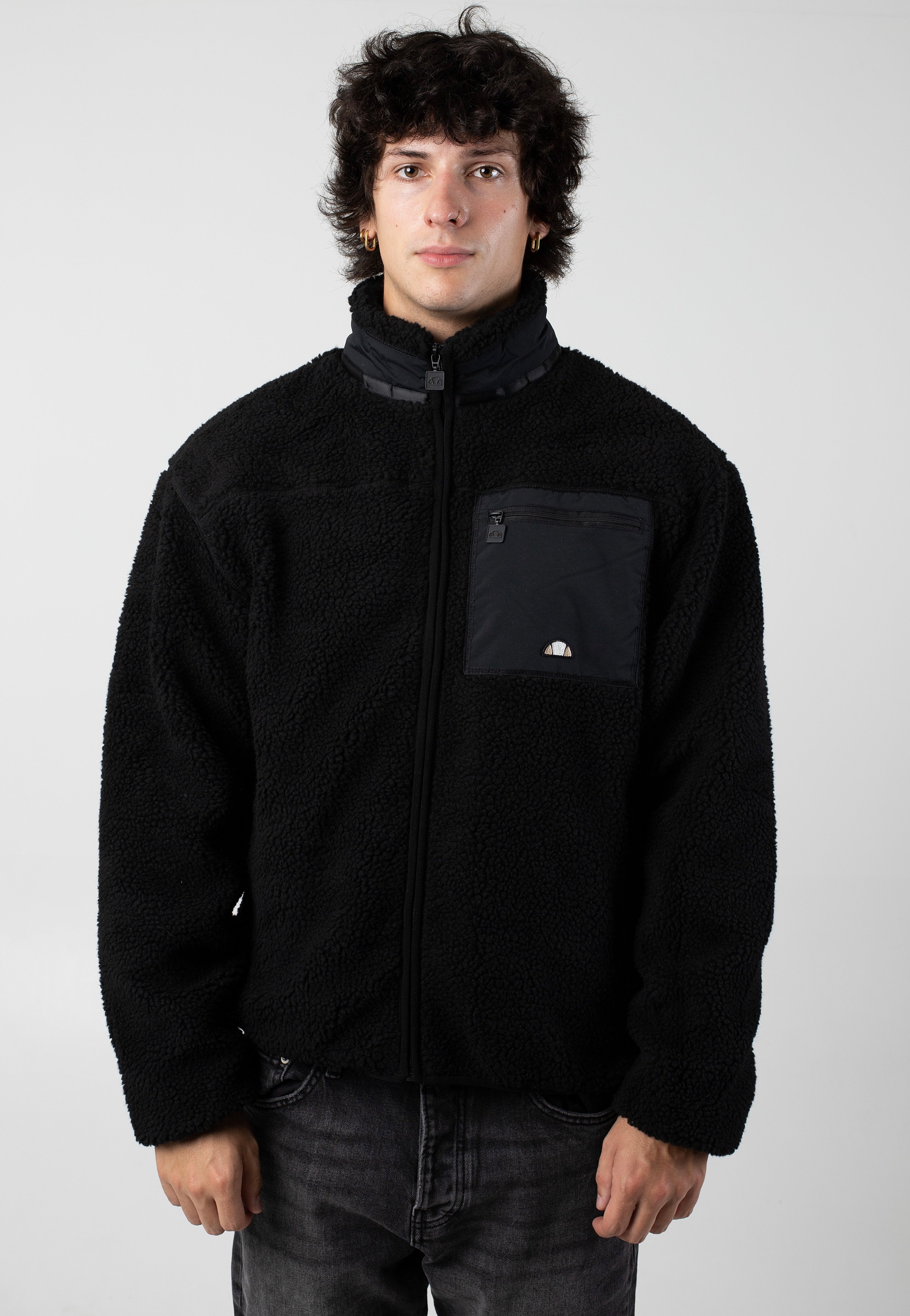 Ellesse - Viterbo Black - Jacket Free Shipping Big Sale