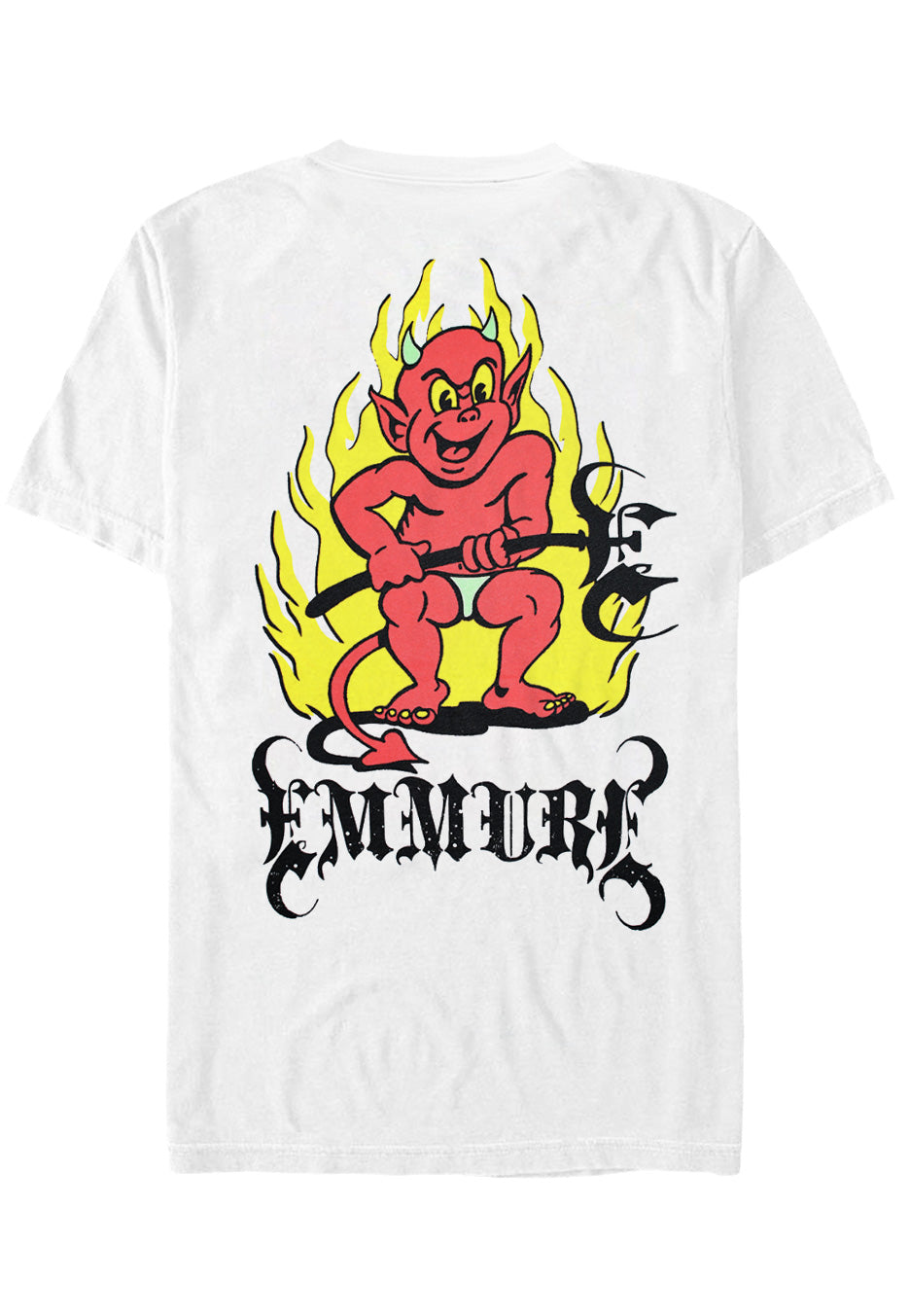 Emmure - Devil Man White - T-Shirt Clearance Cost