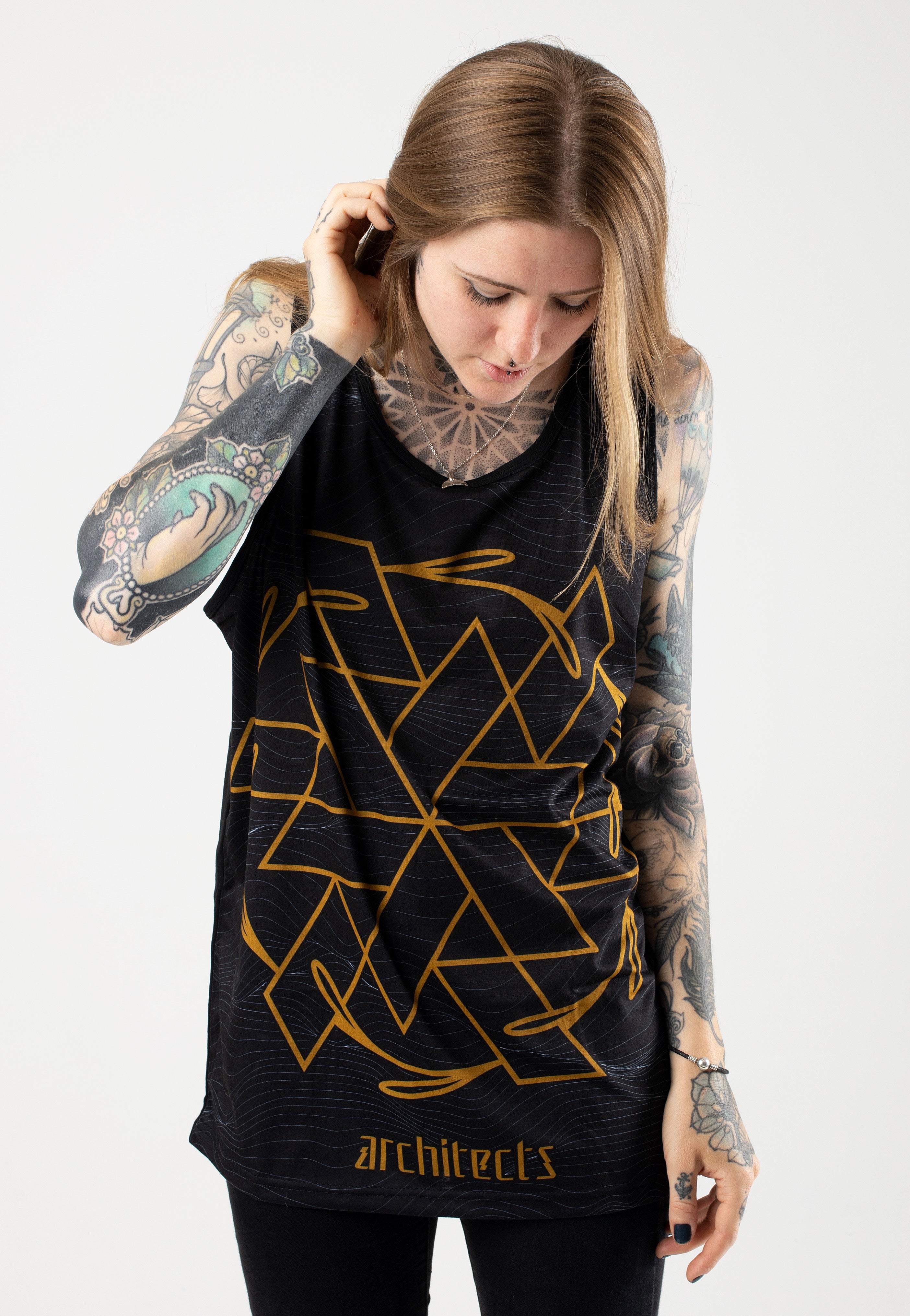 Architects - Gold Symbol Allover - Tank Cheap With Mastercard