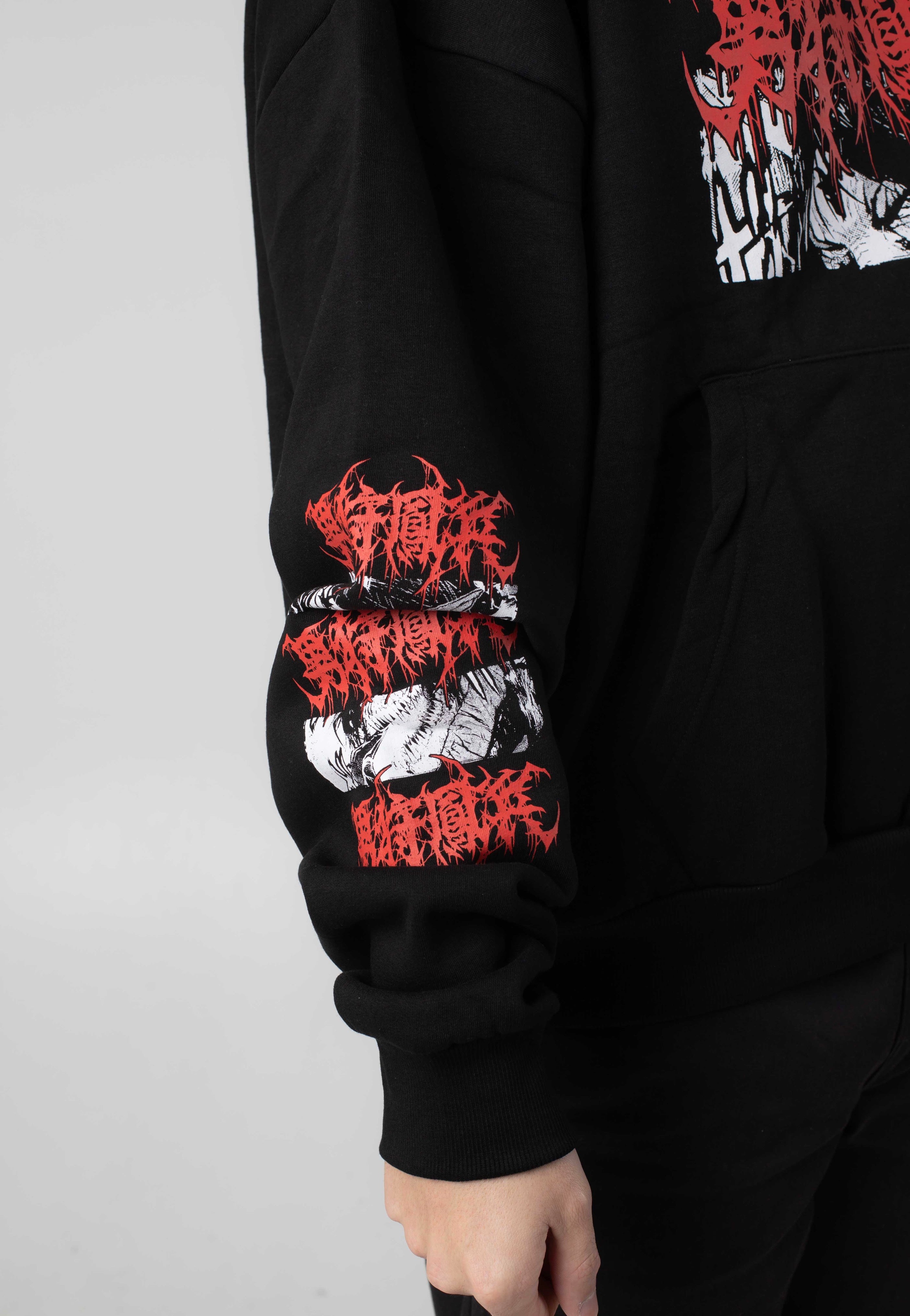 Stay Cold Apparel - Samurai Demon Oversized - Hoodie Geniue Stockist Cheap Online