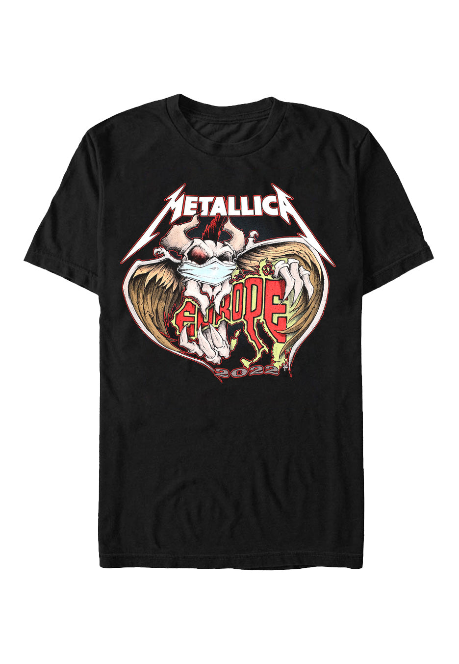 Metallica - Squindo Euro - T-Shirt For Cheap Cheap Online