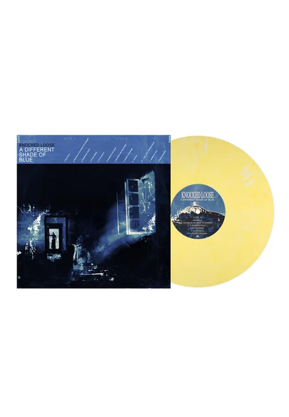 Knocked Loose - A Different Shade Of Blue Ltd. Lemonade - Marbled Vinyl Discount Cheapest