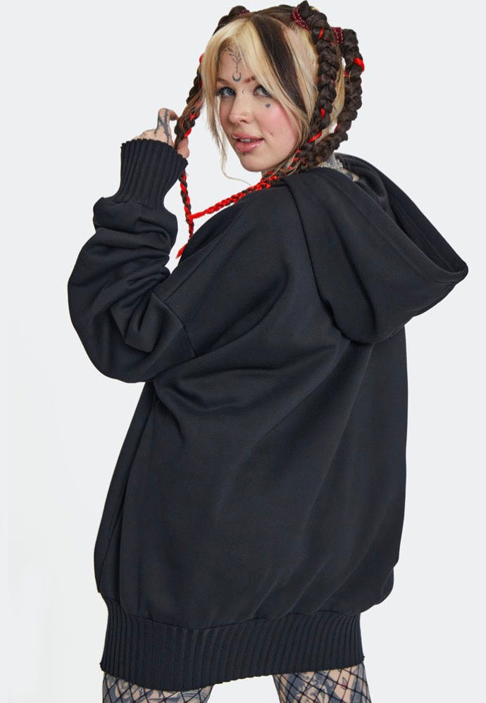 Jawbreaker - Baphomet Printed Oversized Black - Hoodie Genuine Sale Online