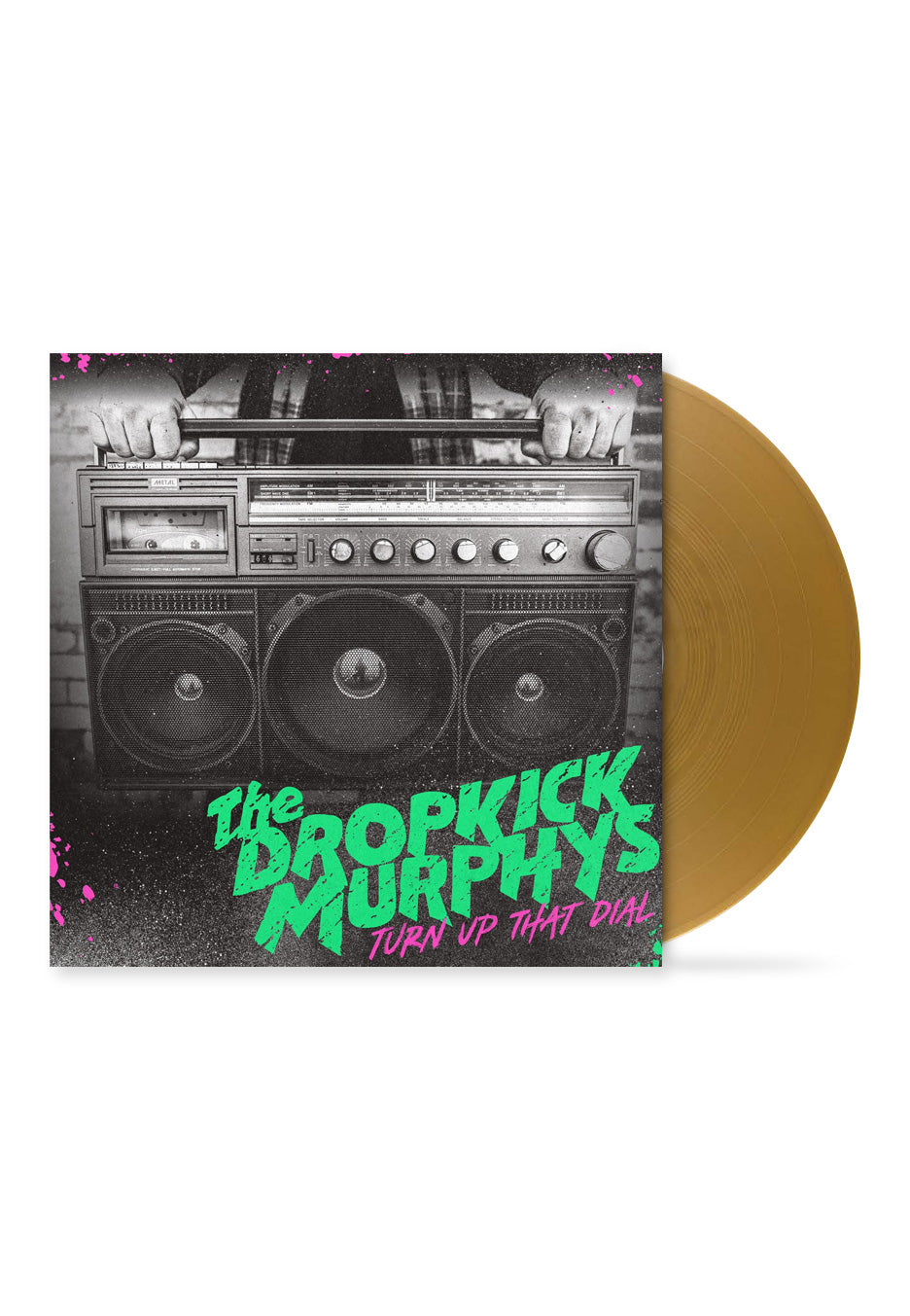 Dropkick Murphys - Turn Up That Dial Gold - Colored Vinyl Sale Shop