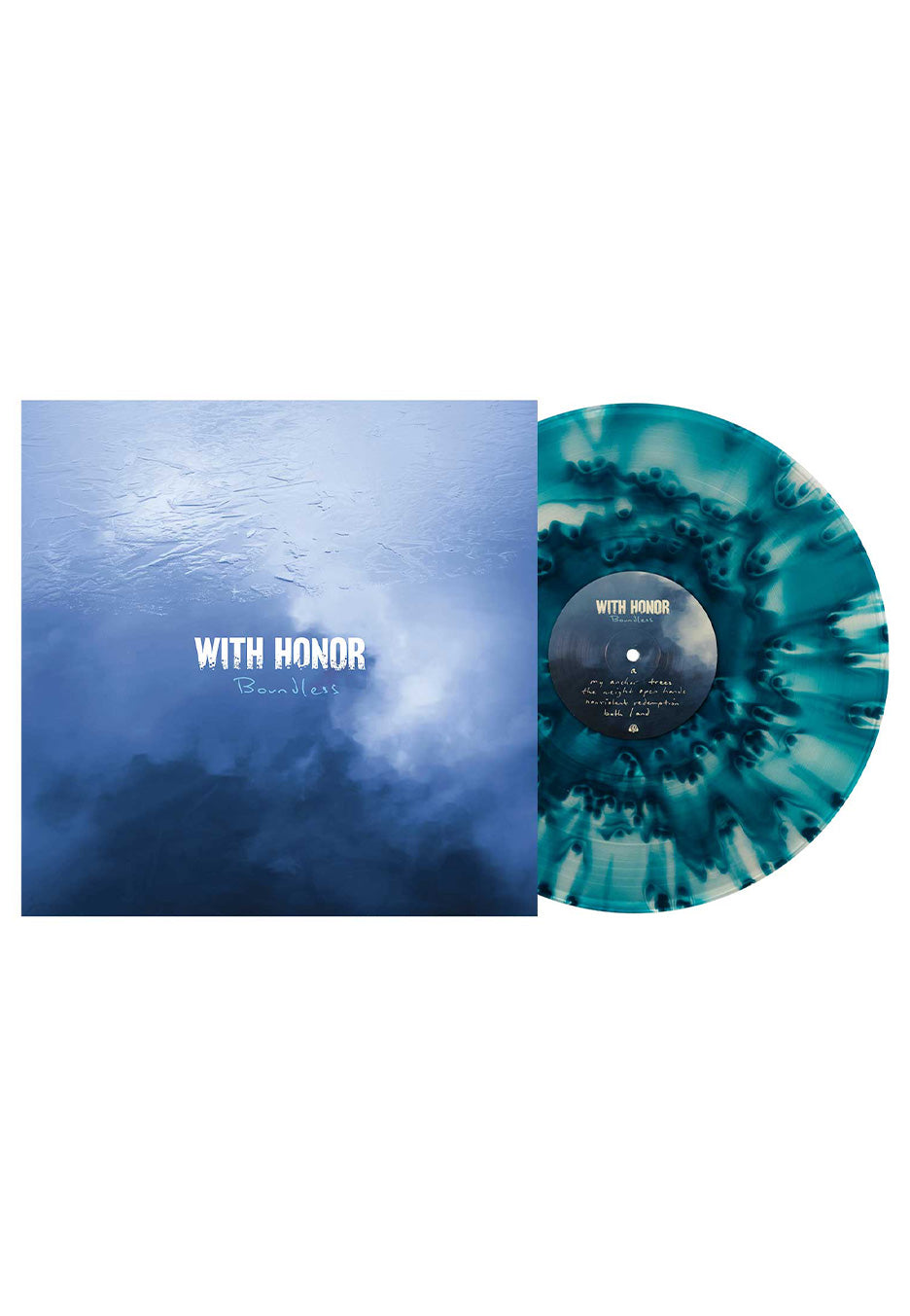 With Honor - Boundless Sea Blue Cloudy - Colored Vinyl Outlet Buy