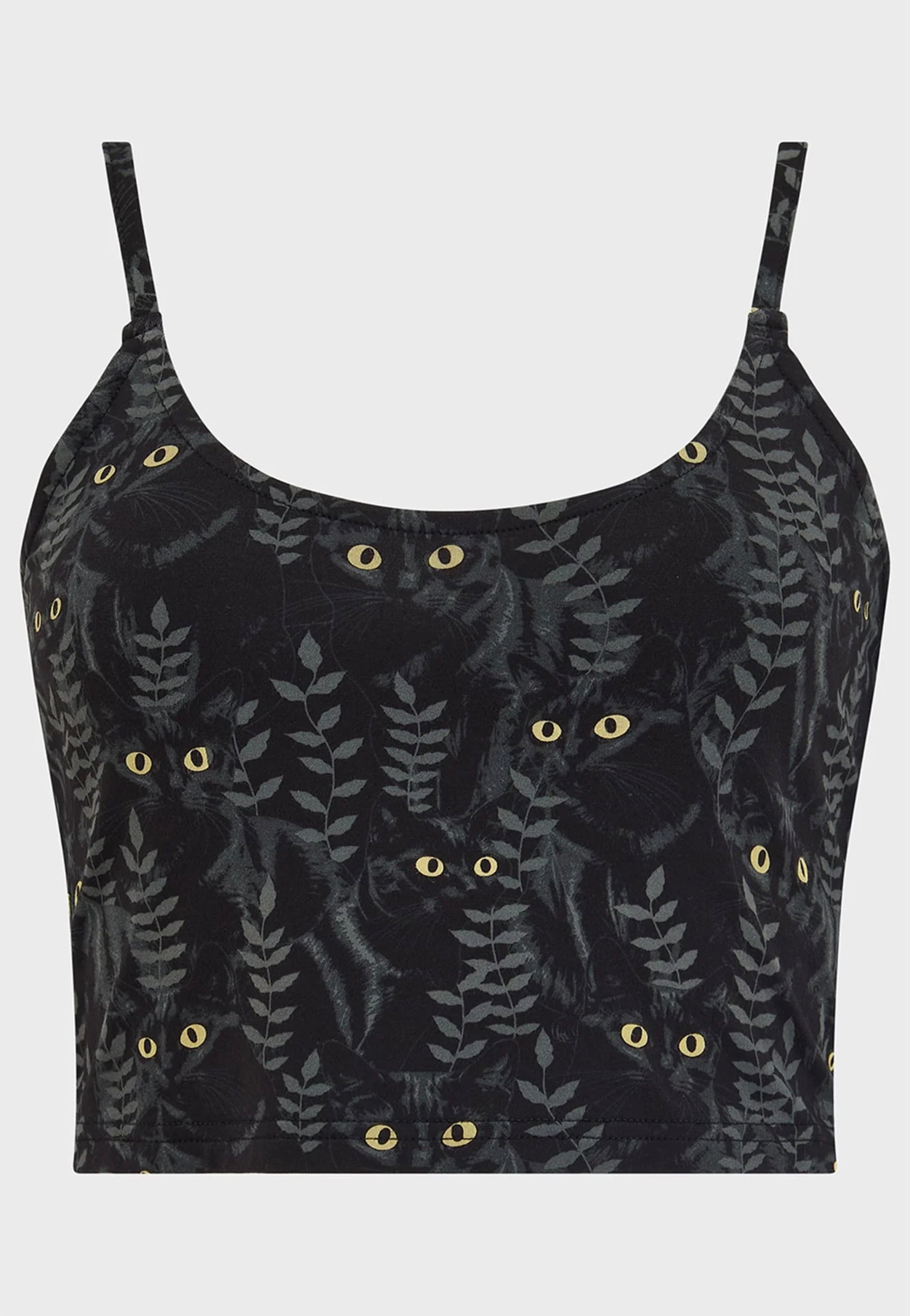 Killstar - Familiar Woods Cami Black - Top Excellent