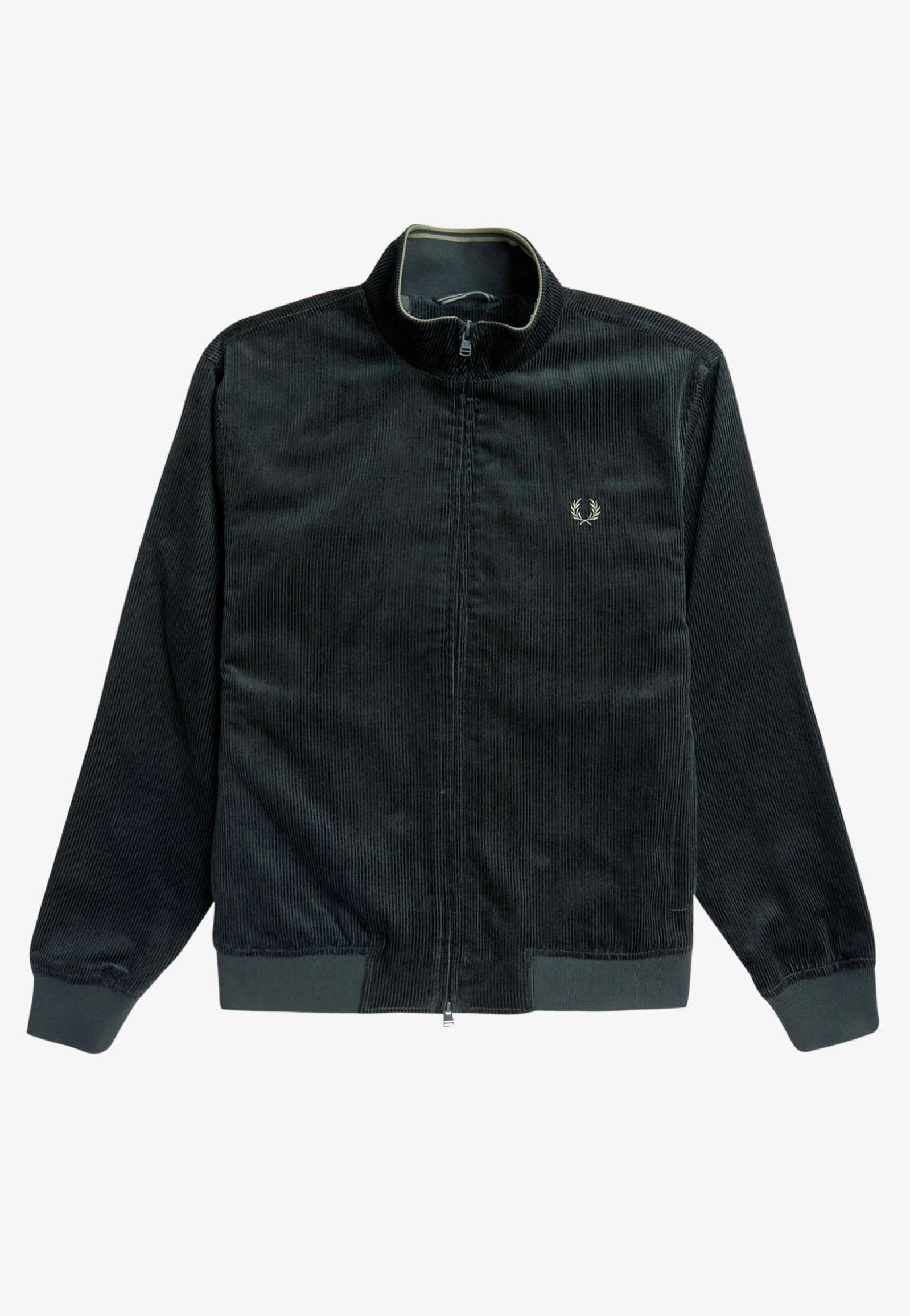 Fred Perry - Cord Brentham Night Green - Jacket Free Shipping Shop For