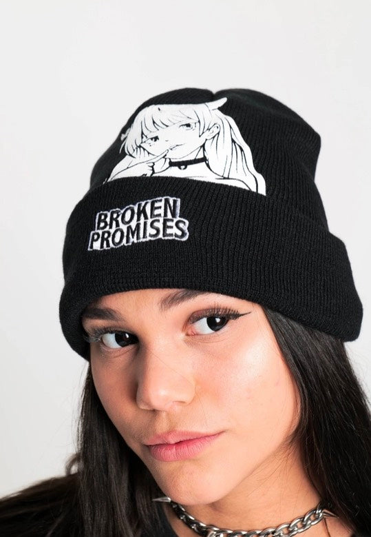 Broken Promises - Star Girl Black - Beanie Extremely For Sale