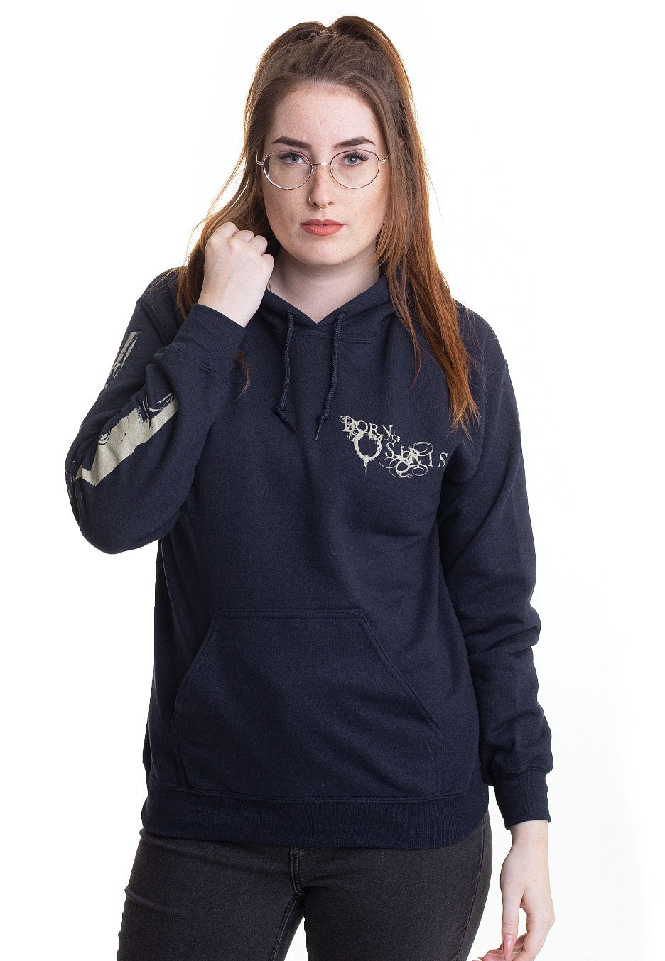 Born Of Osiris - Under The Gun Navy - Hoodie Visit New Online