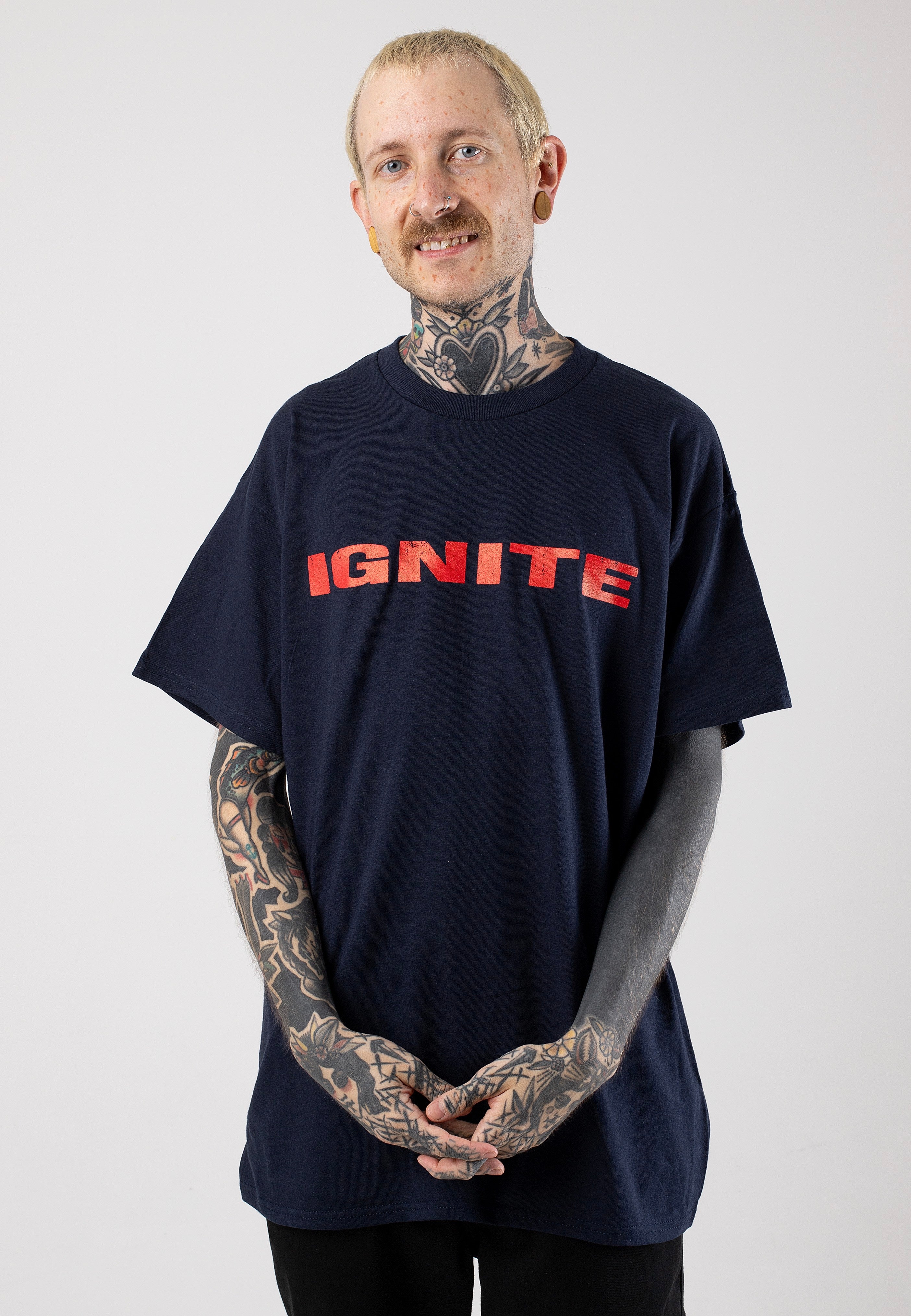 Ignite - OG Navy - T-Shirt Cheap Pices Authentic