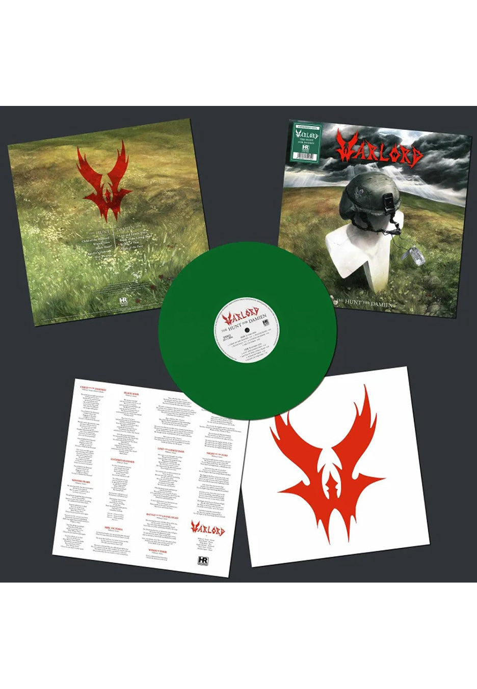 Warlord - The Hunt For Damien Green - Colored Vinyl Outlet Best Pices