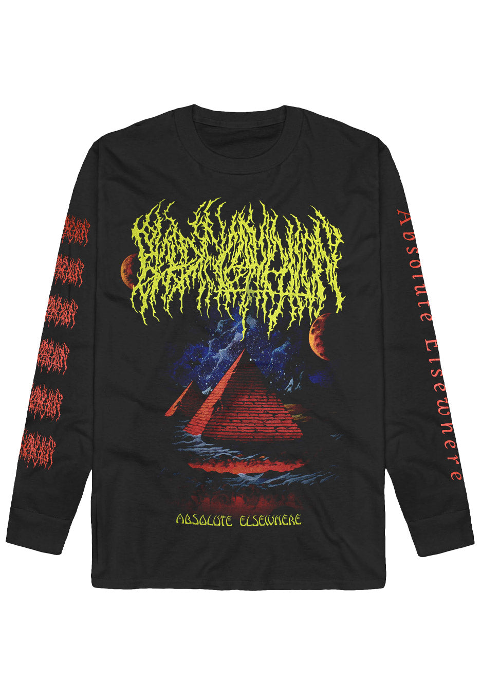 Blood Incantation - Pyramid - Longsleeve Discount Nicekicks