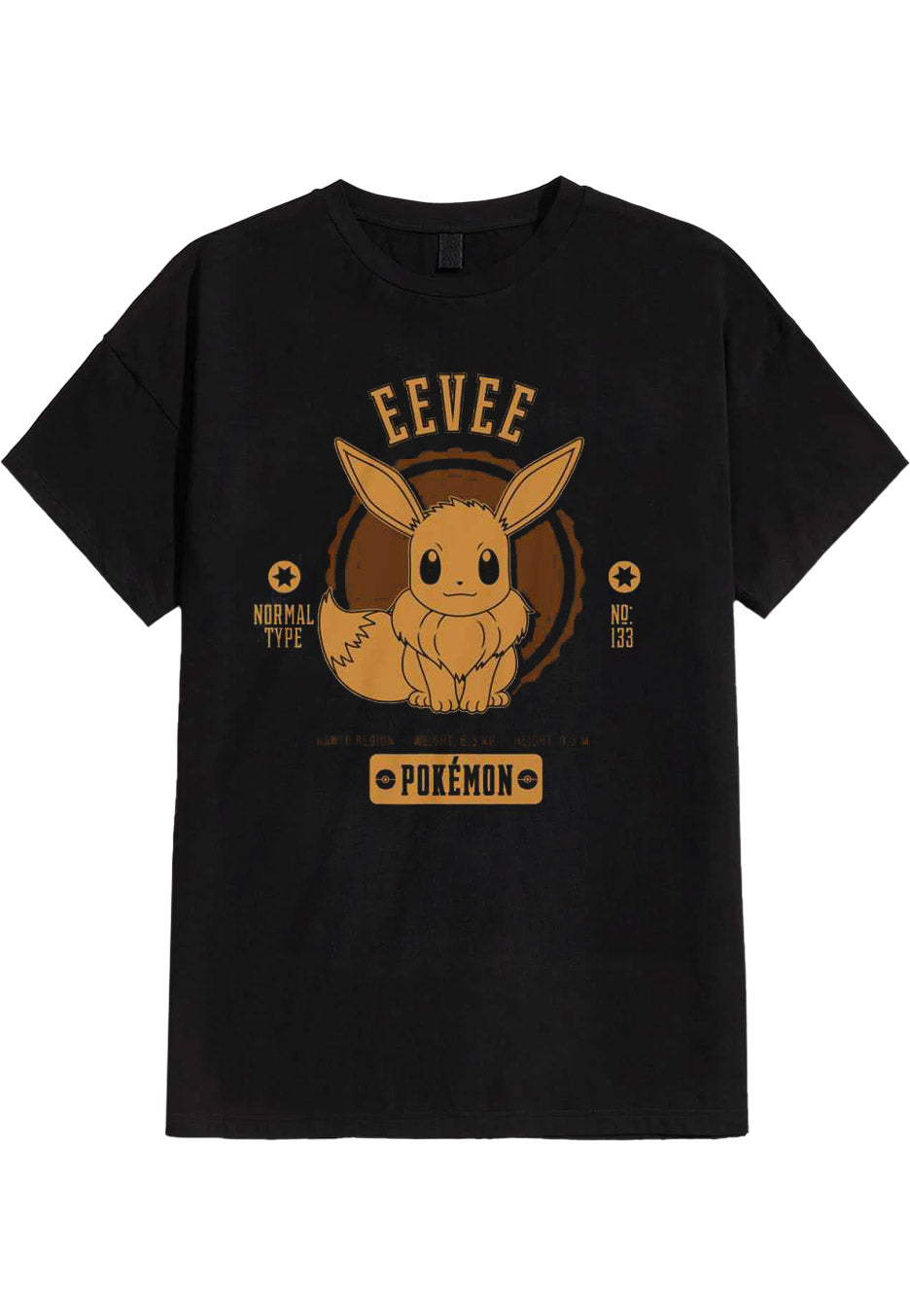 Pokémon - Collegiate Eevee - T-Shirt Deals Cheap Pice