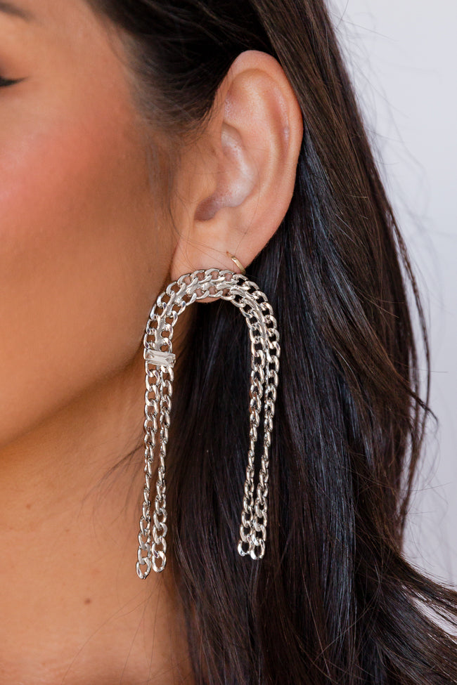 Chain U-Shaped Earrings Clearance Manchester