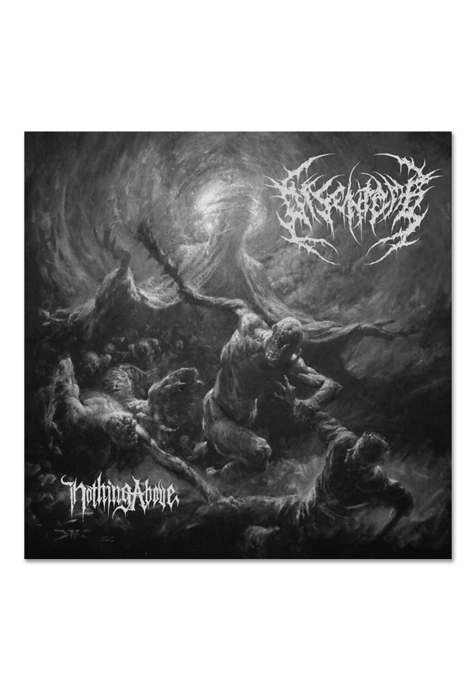 Disentomb - Nothing Above Ltd. Black/White Fade - Colored Vinyl Free Shipping Visit