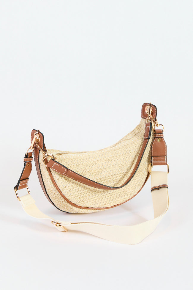 Kelly Tan Raffia Crossbody Purse Big Discount Online