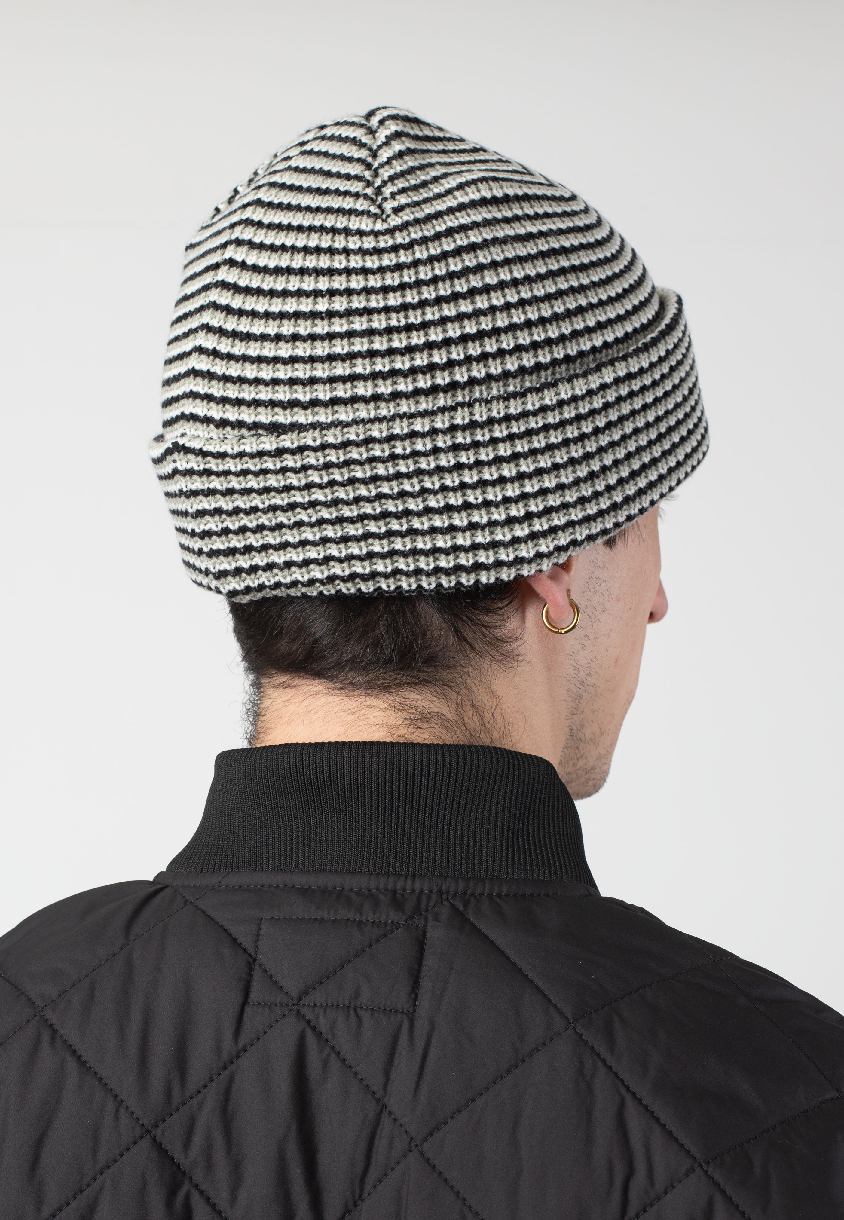 Obey - Parker Striped Grey Multi - Beanie Clearance Best Pices