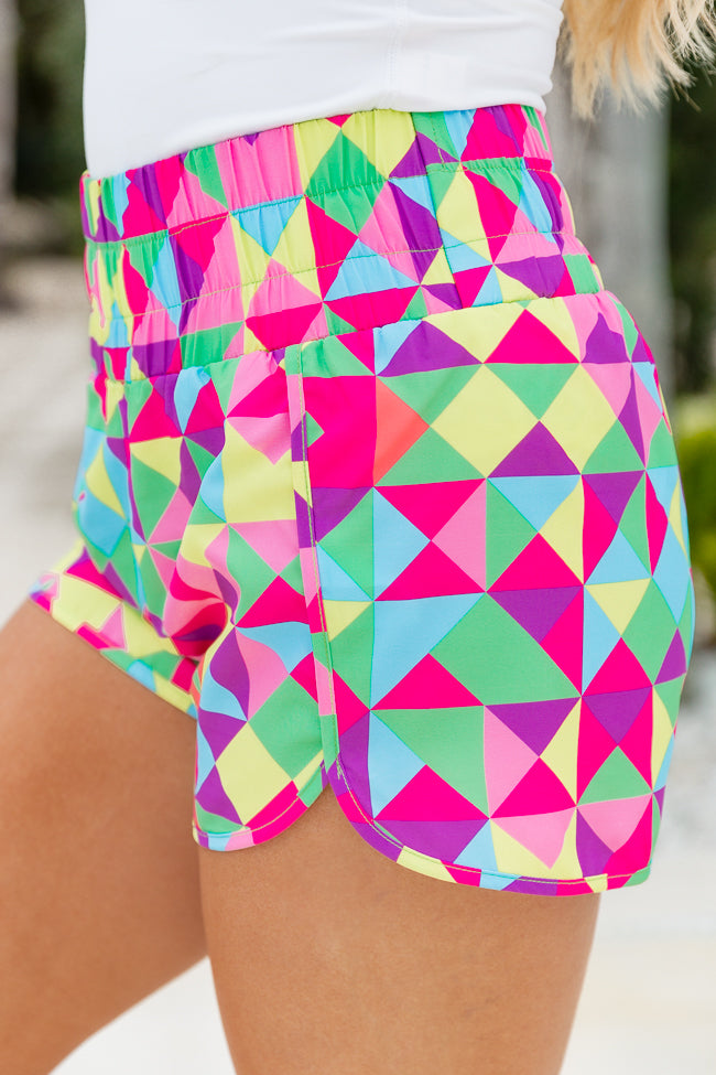 Errands To Run in Dimensional Diva High Waisted Athletic Shorts For Cheap