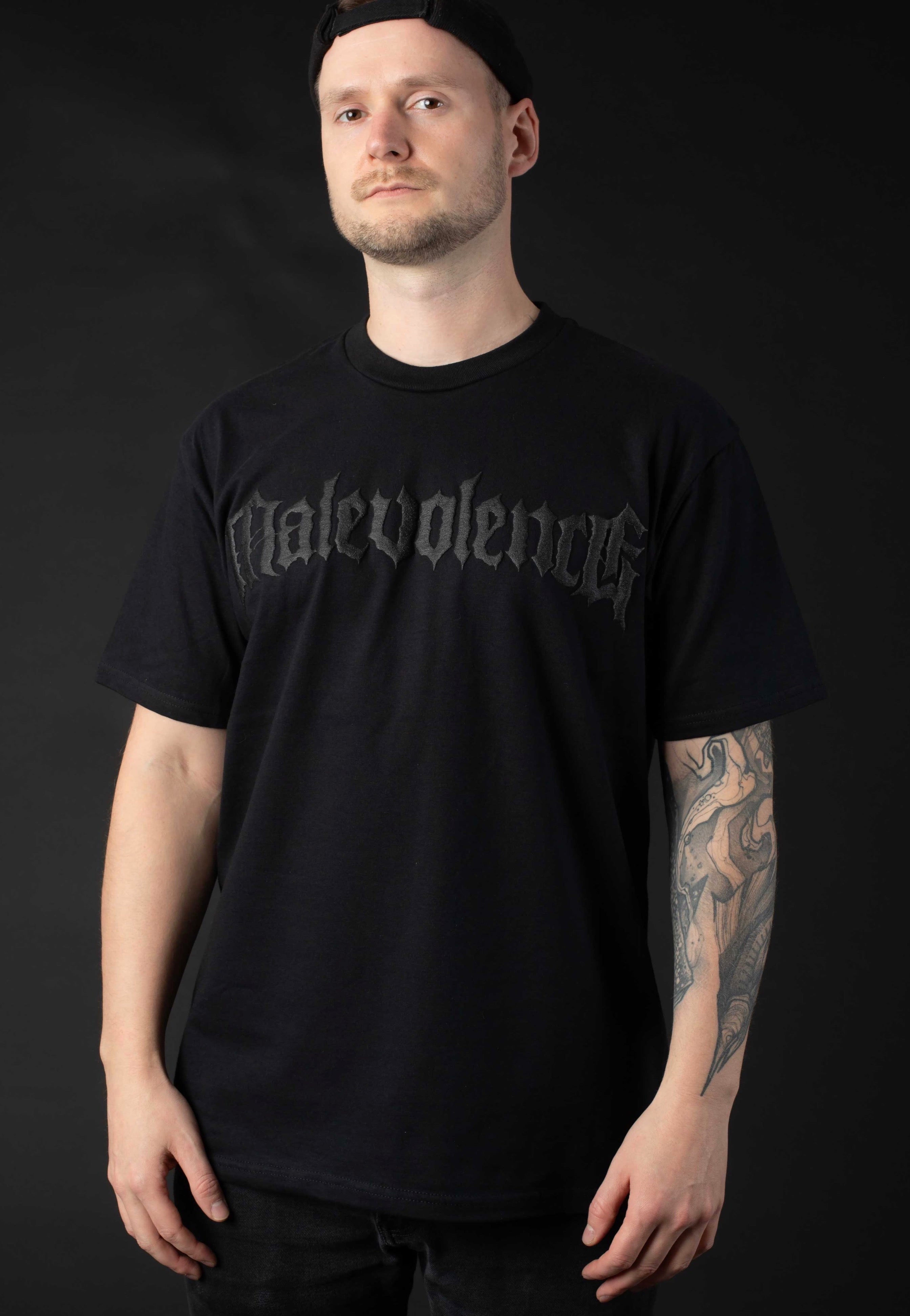 Malevolence - Logo Limited Black On Black - T-Shirt From China